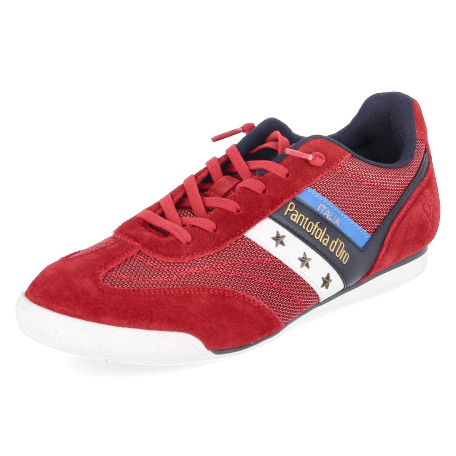 Pantofola d´Oro Pantofola d'oro PD001001761M-02-4125 Herren Leder & Textil red Schnürschuh