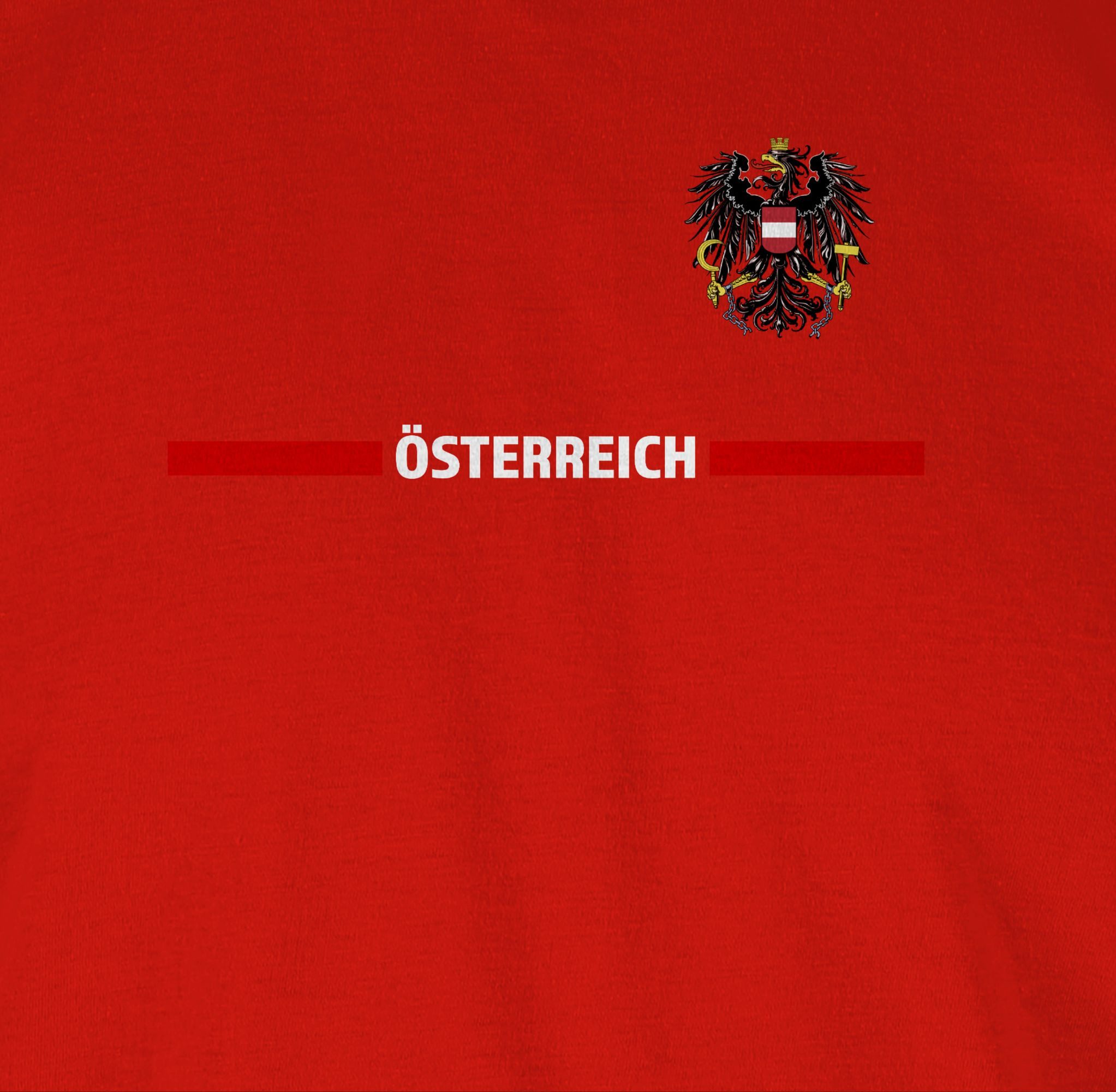 Shirtracer T-Shirt Österreich Trikot Wappen, Österreicher mit Stolz, Österreichisches F 2026 Fussball WM Fanartikel