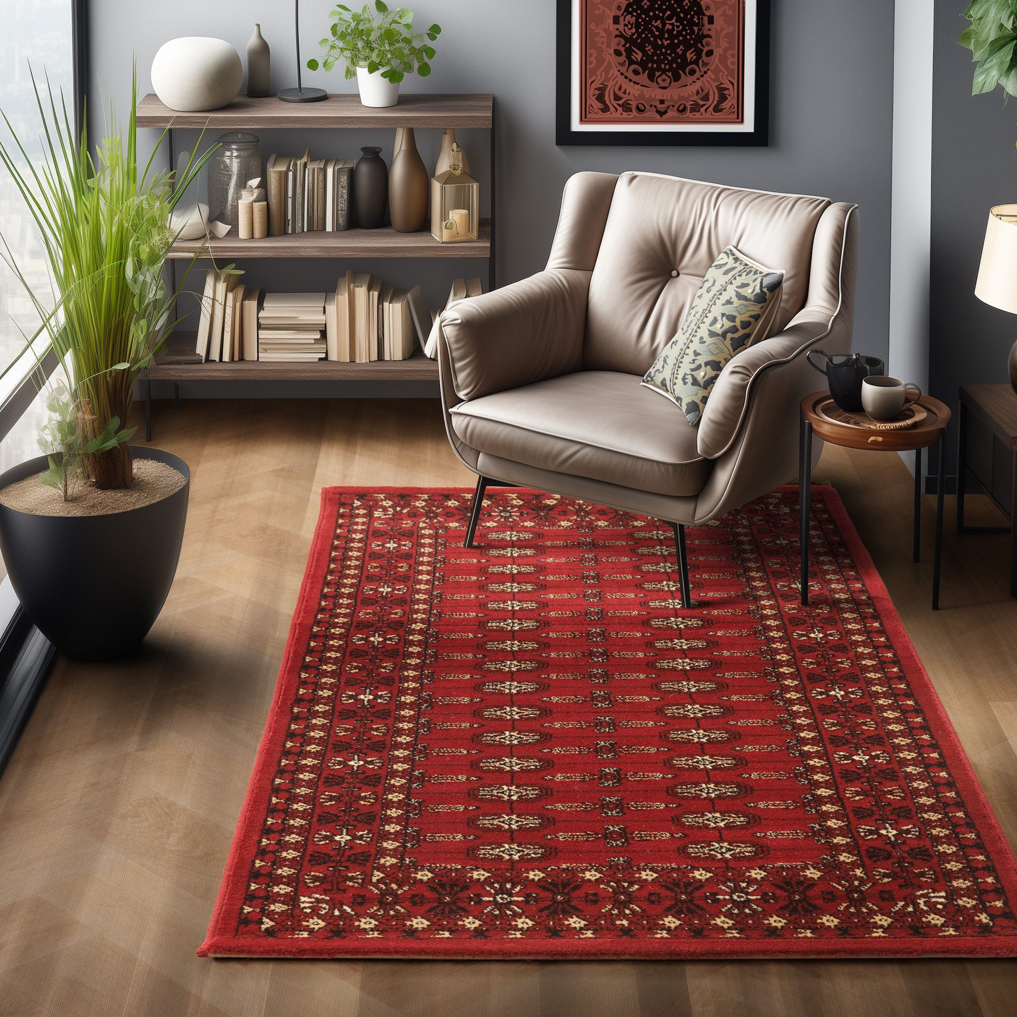 SIMPEX24 Orientteppich Orientalisch Design, Läufer, Höhe: günstig online kaufen