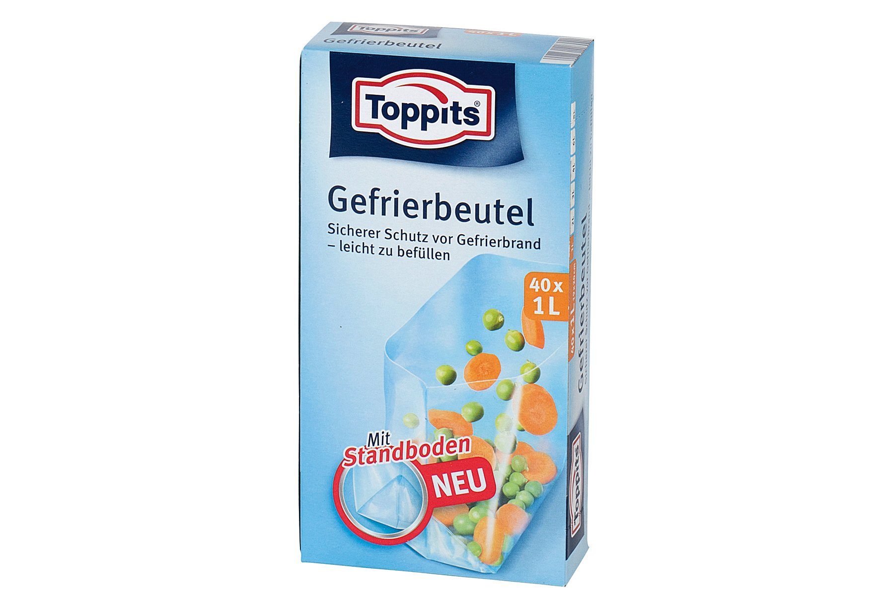 Toppits Gefrierbeutel Toppits Gefrier-Beutel 1l NP