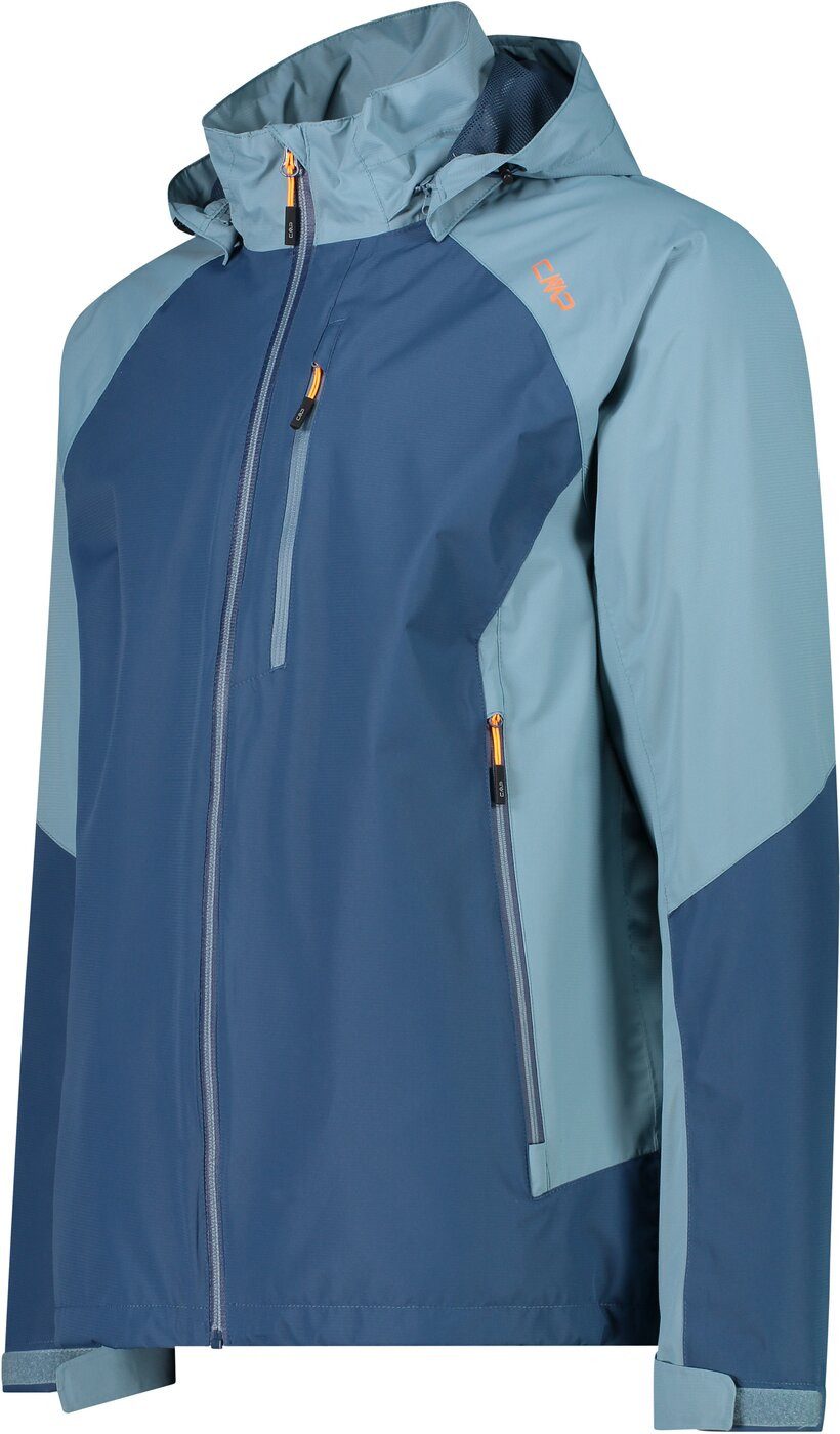 CMP Anorak MAN JACKET ZIP HOOD BLUESTEEL