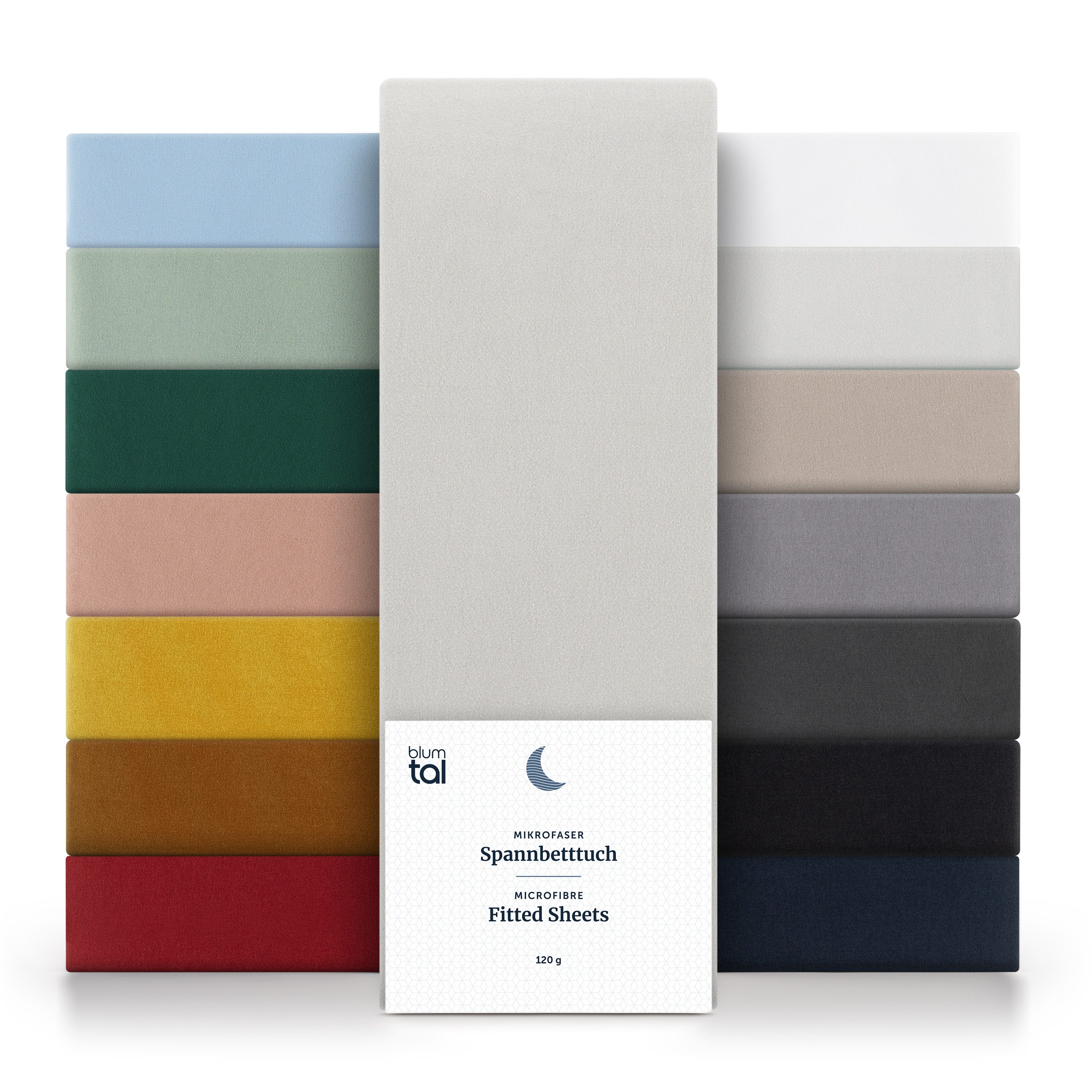 Blumtal Spannbettlaken Premium Mikrofaser Laken, (1 Stück), Laken in vielen Größen und Farben erhältlich