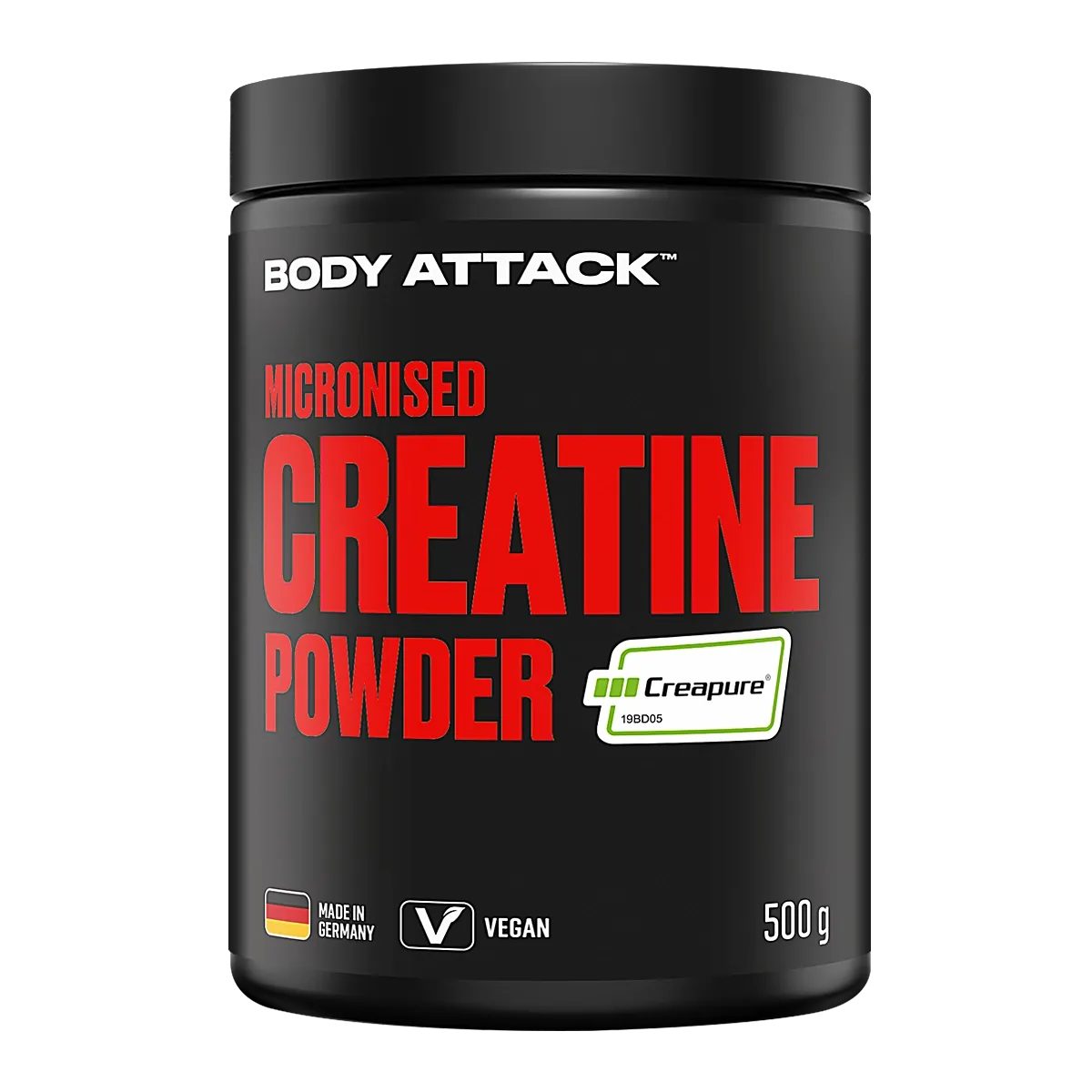 Body Attack Body Attack Creatine CREAPURE Powder 500g Pulver, 500.0 g