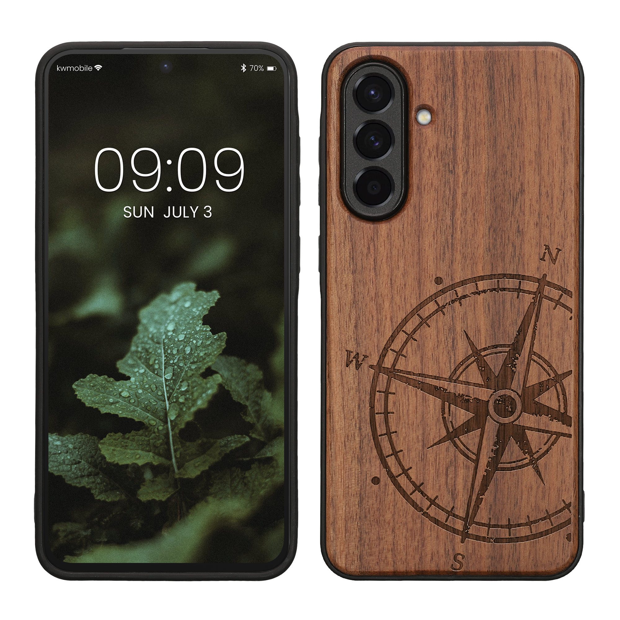 kwmobile Handytasche Hülle für Samsung Galaxy A56 5G (1-tlg), Handyhülle TPU Cover Bumper Case