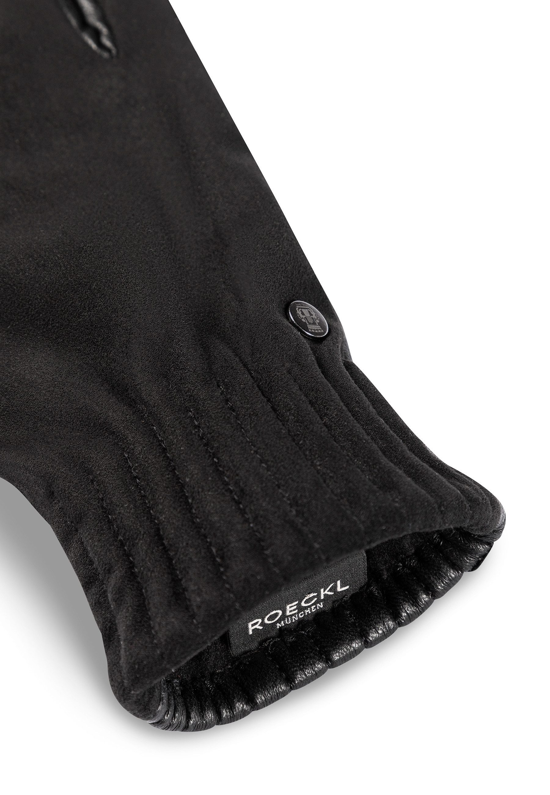 Roeckl Lederhandschuhe NASHVILLE Vegane Fingerhandschuhe mit Touch Funktion