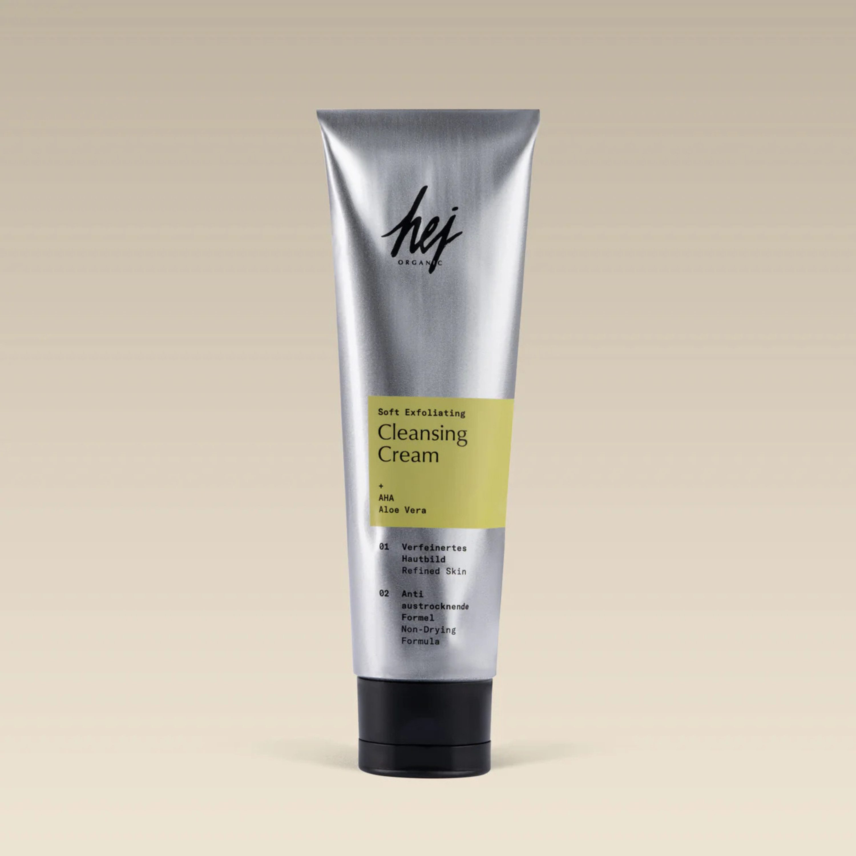 HEJ ORGANIC Gesichts-Reinigungscreme Soft Exfolating Cleansing Cream 100 ml