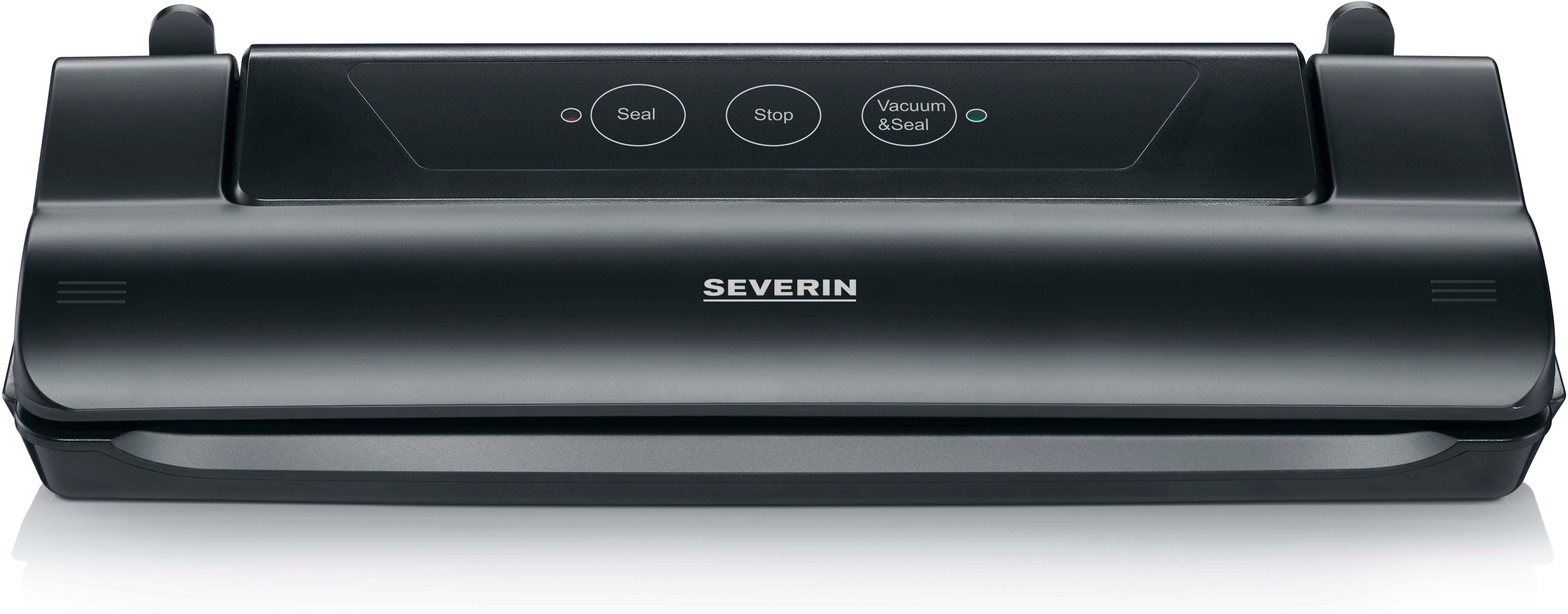 Severin Vakuumierer FS 3610, 110W, automatisches Vakuumieren + Verschweißen, inkl. 10 Beutel 28 x 35 cm