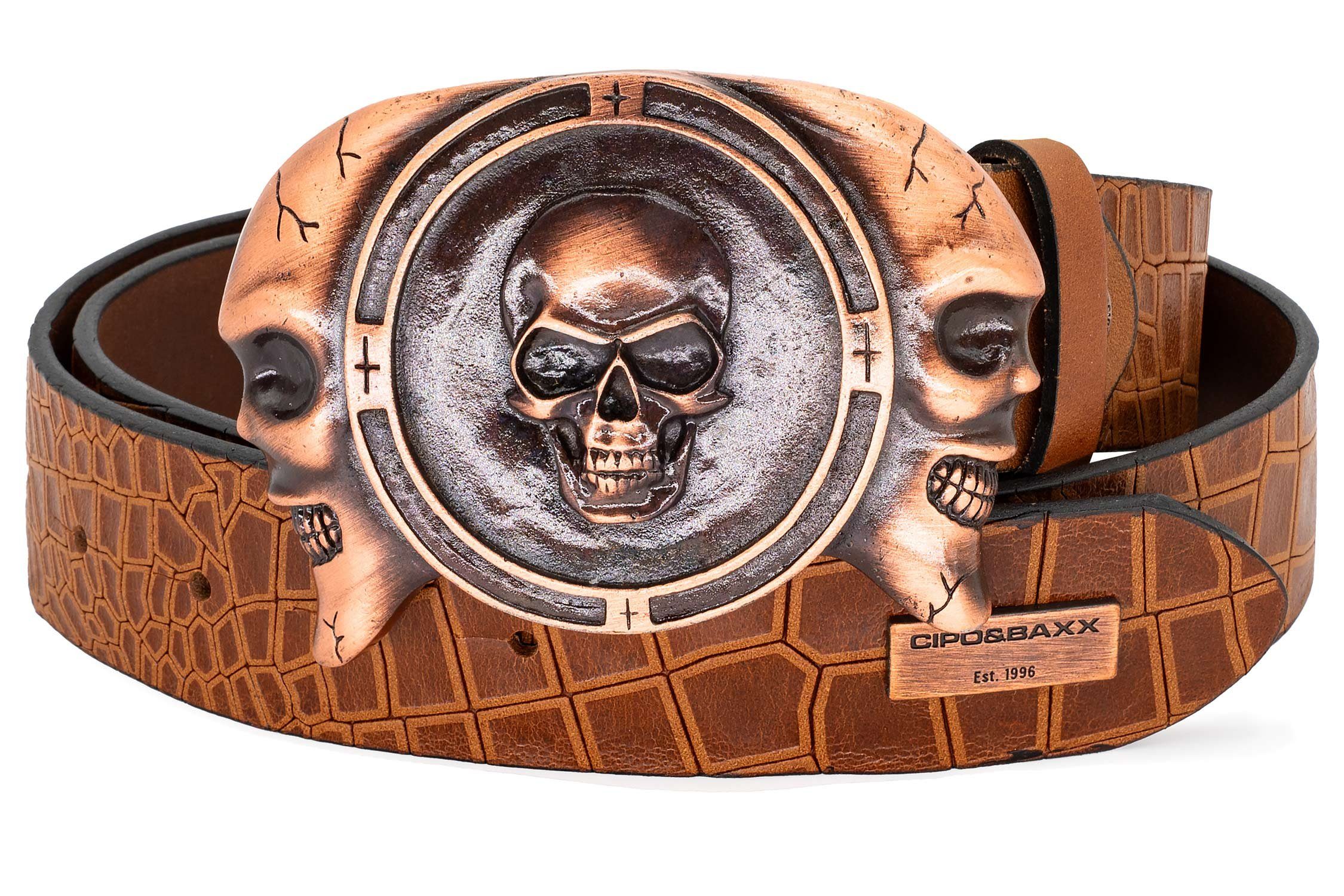 Cipo & Baxx Ledergürtel Herren Gürtel günstig online kaufen