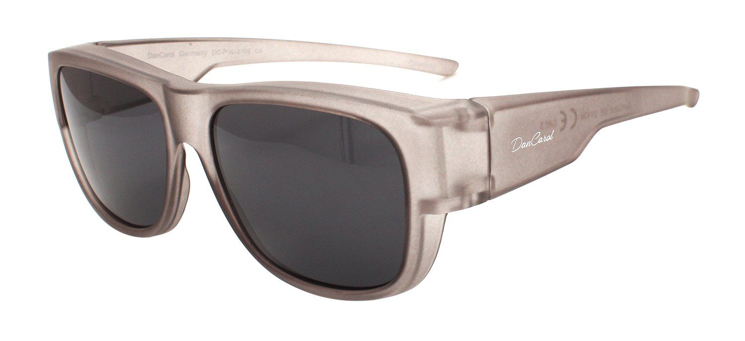 DanCarol Sonnenbrille DC-POL-2100--Überbrille -Mit Polarisierte Gläser Die Überbrille, ideal für Brillenträger