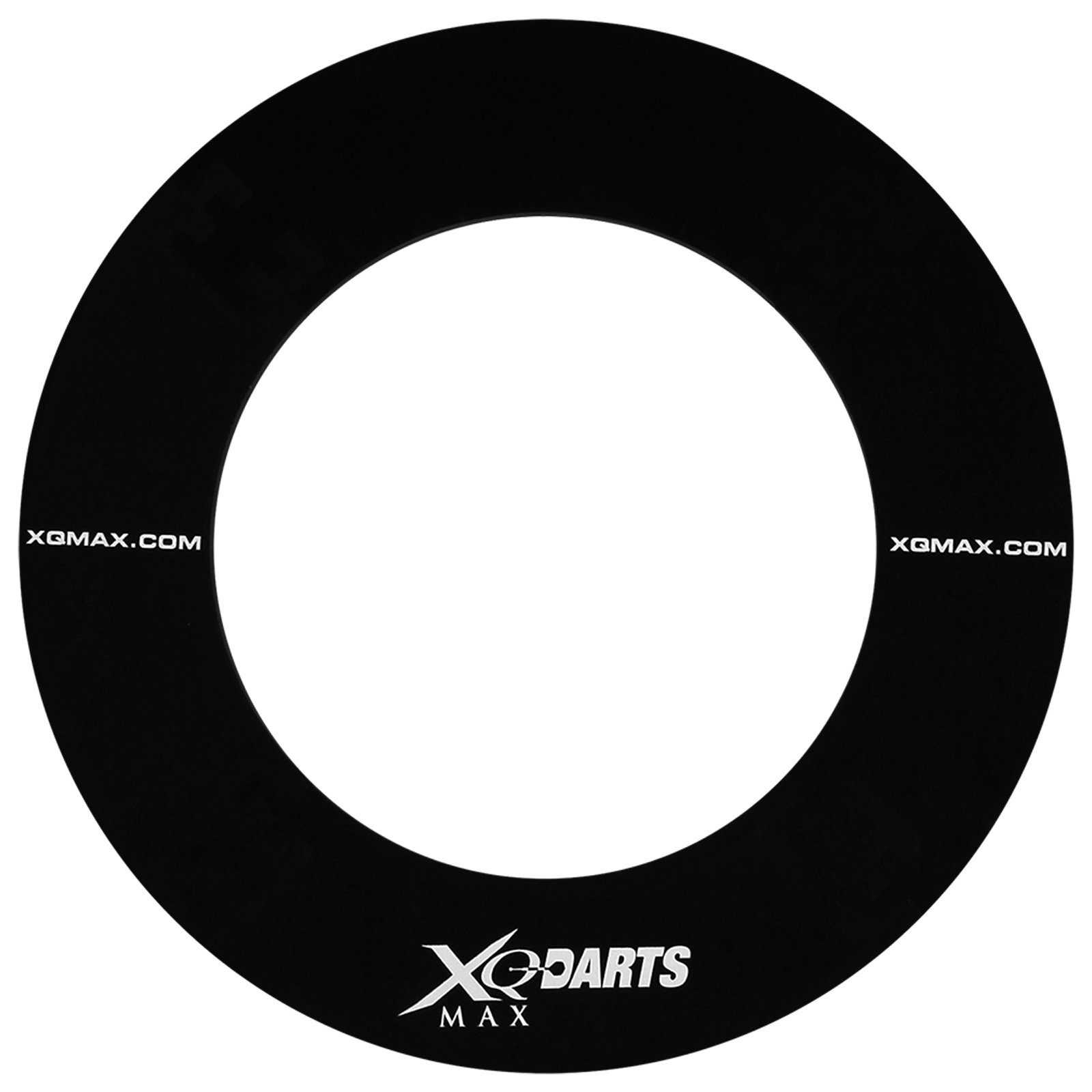 XQMAX Dartscheibe Surround Ring für Dartscheibe schwarz, (Catchring, Wandschutz), Dart Auffangring Schutzring