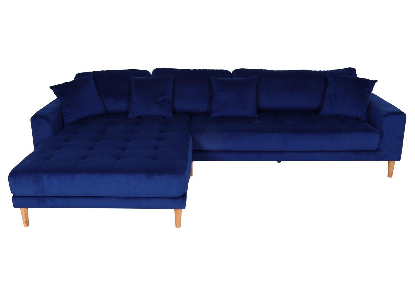 Moderner Extradicke blau Liegefläche MCW Breite MCW-J54, Ecksofa blau 1 Sitzpolsterung, Teile, Lounge-Stil, |