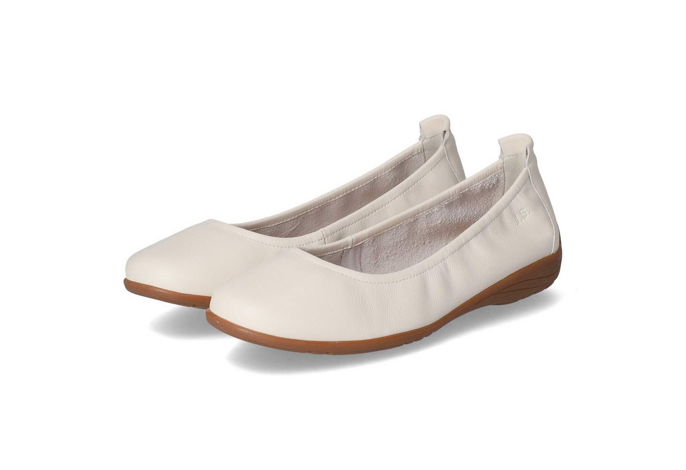 Josef Seibel Josef Seibel Klassische Ballerinas 74801133/000 Damen Glattleder white Ballerina