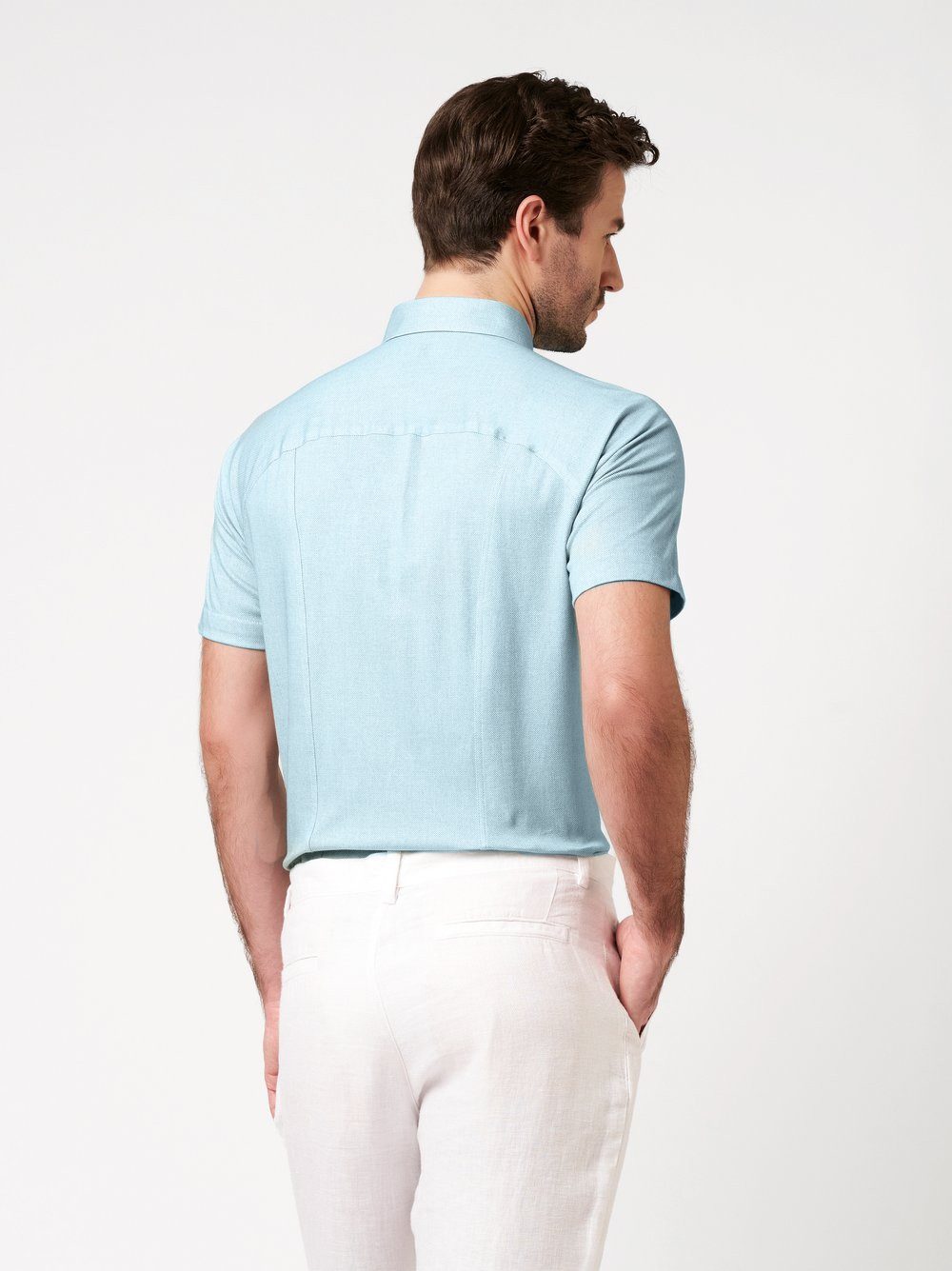 DESOTO Kurzarmhemd Casual Kent 1/2