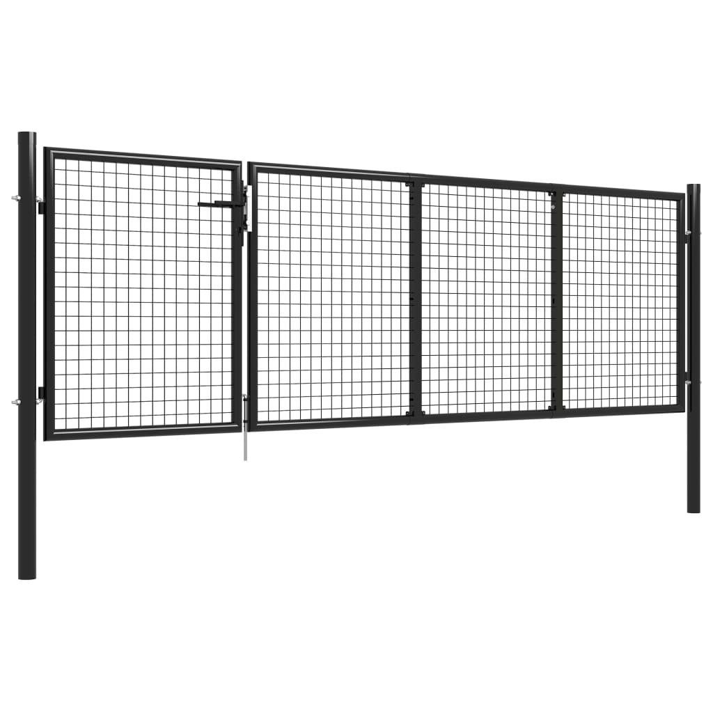 vidaXL Gartentor Gartentor Stahl 350 x günstig online kaufen