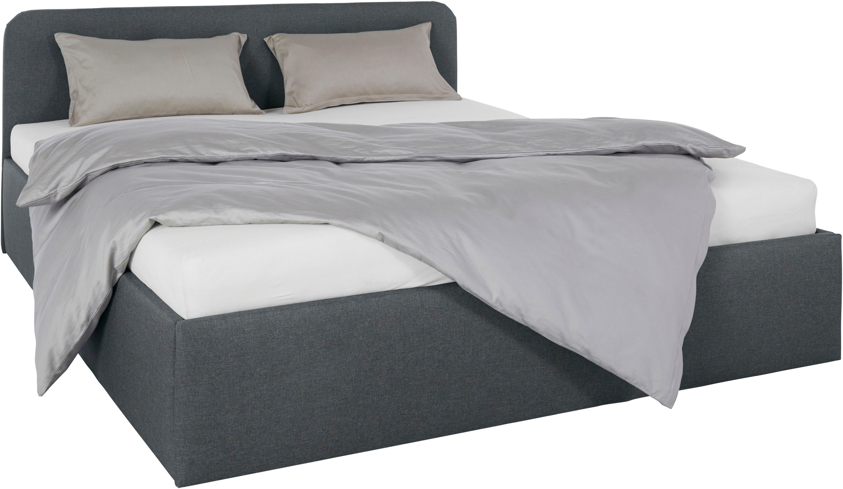 Westfalia Schlafkomfort Polsterbett "Rostock" auch mit Stauraum und Kopftei günstig online kaufen