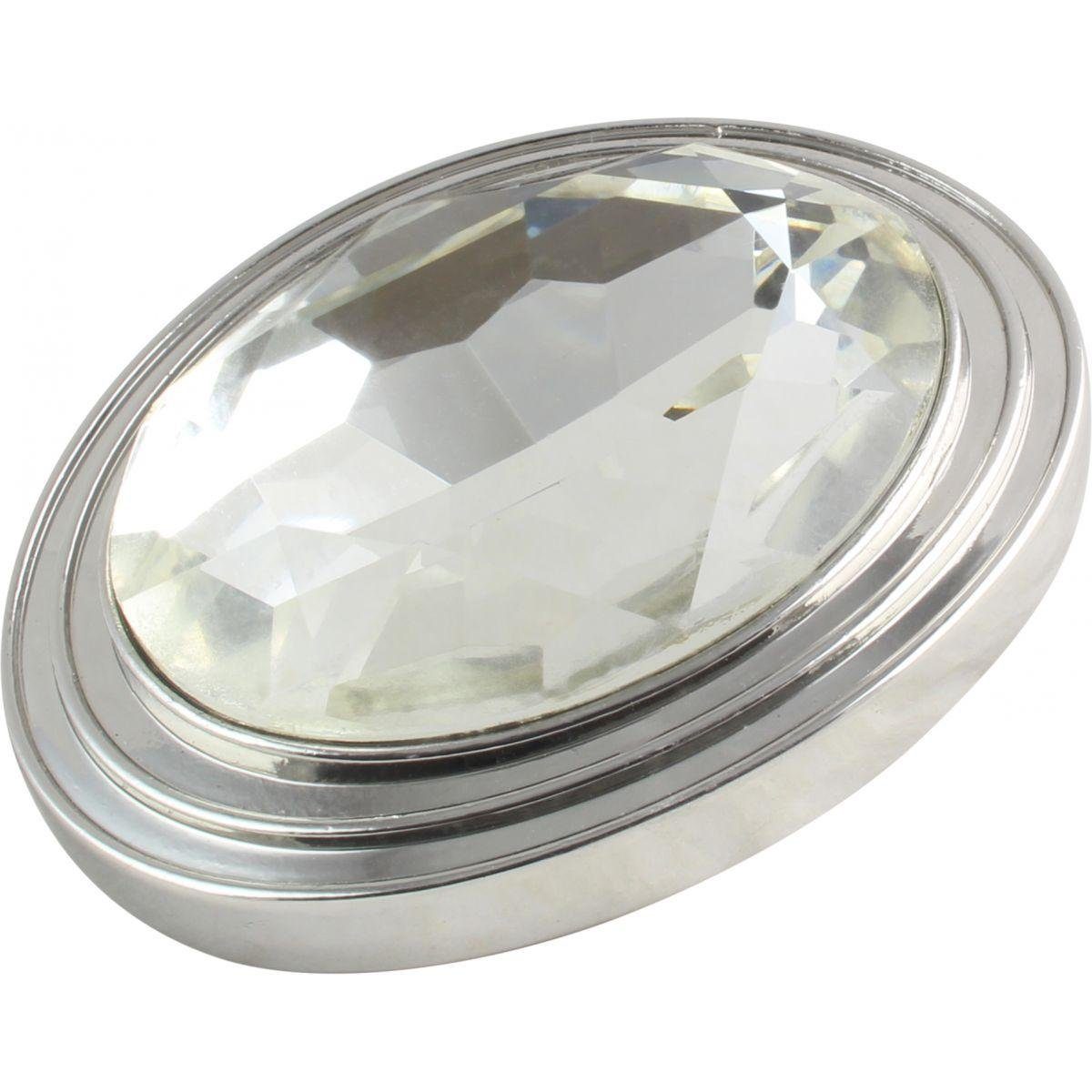40mm bis 4,0cm Silber, Wechselschließe Kristall-Strass Buckle mit - Gürtel - Gürtelschnalle Gürtelschließe BELTINGER Rouen