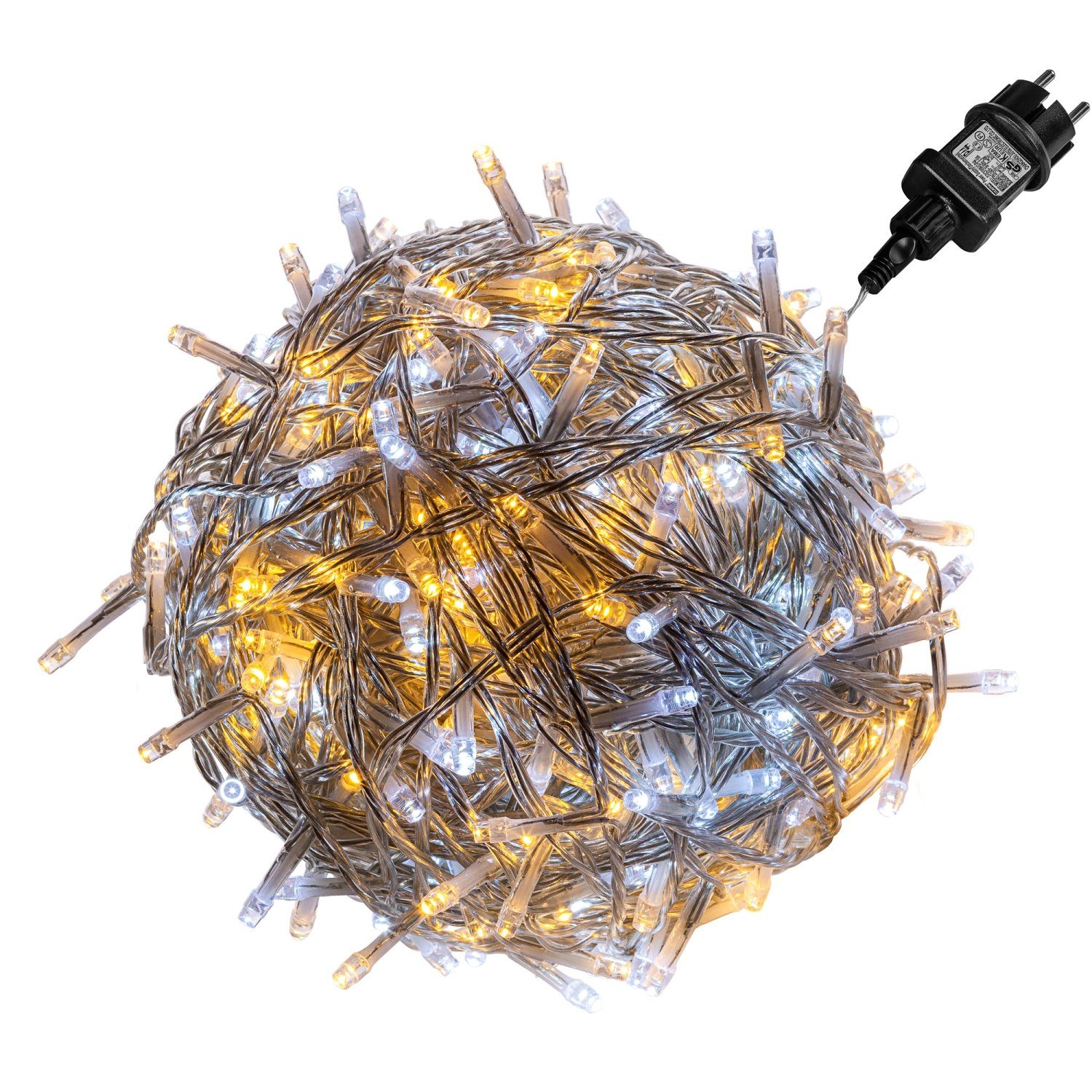 VOLTRONIC LEDLichterkette VOLTRONIC® LED Lichterkette für innen und außen, Größenwahl 50 600
