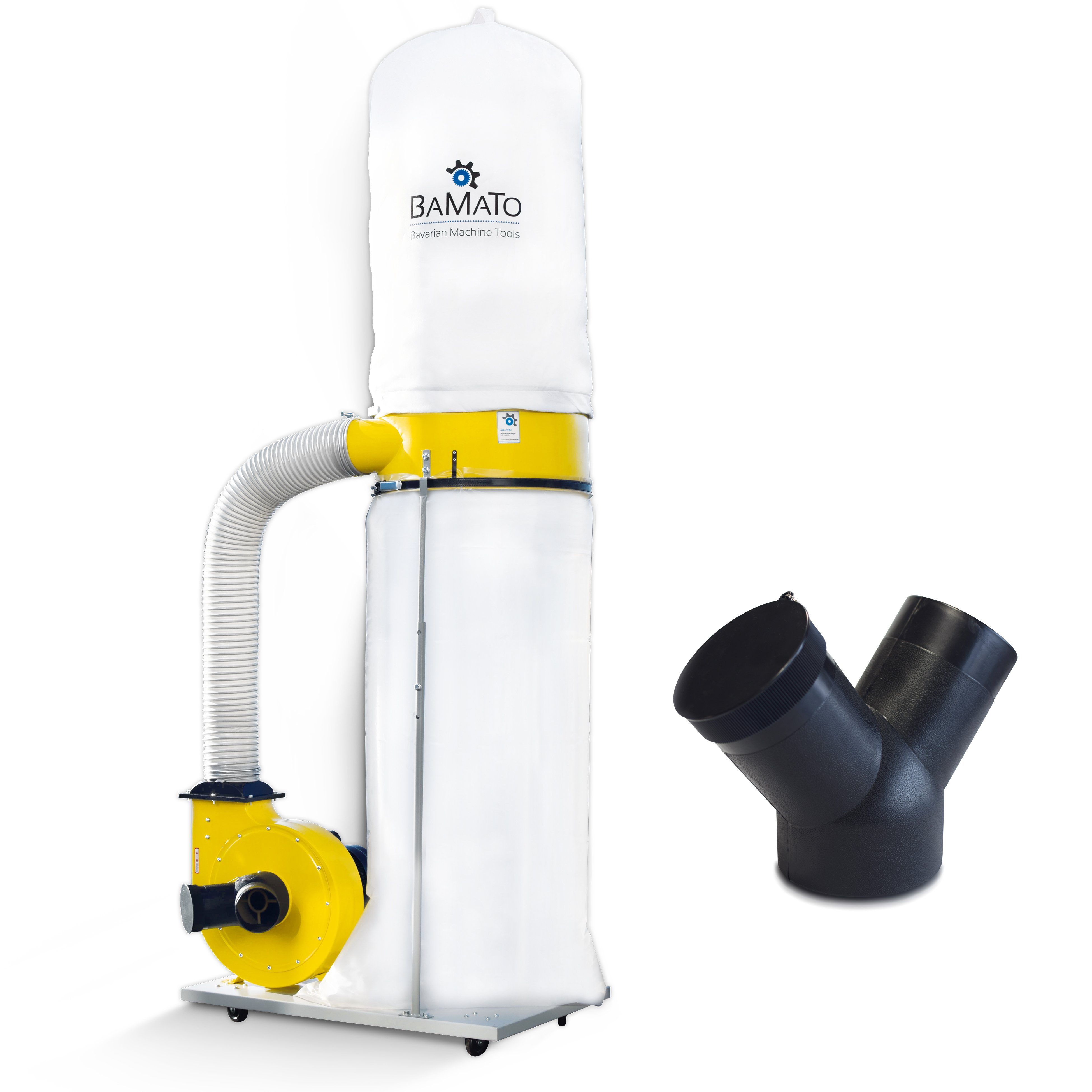 Absauganlage AB-2530 inkl. Y-Adapter Absaugung 400V höhenverstellbar 2530m³/h