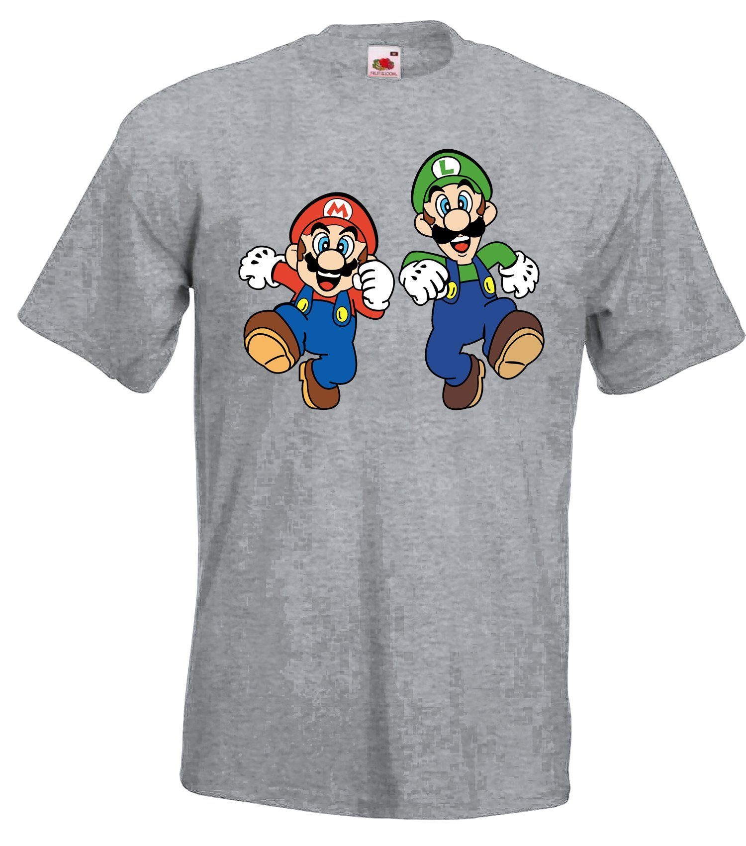 Youth Designz Print-Shirt Mario & Luigi Herren T-Shirt mit modischem Frontp günstig online kaufen