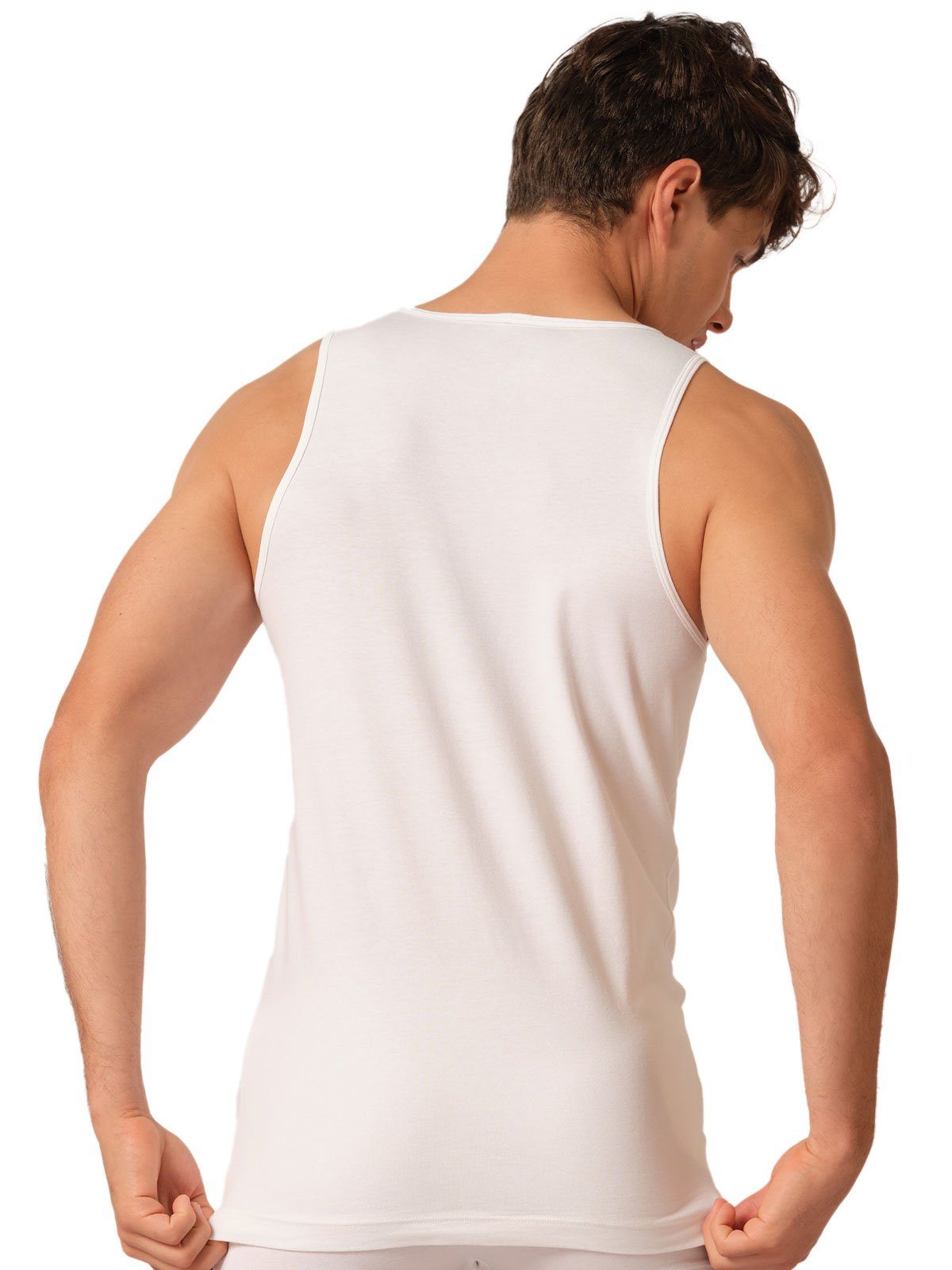 Skiny Achselhemd Herren Tank Top 2er Pack Cotton Advantage (Packung, 2-St) -