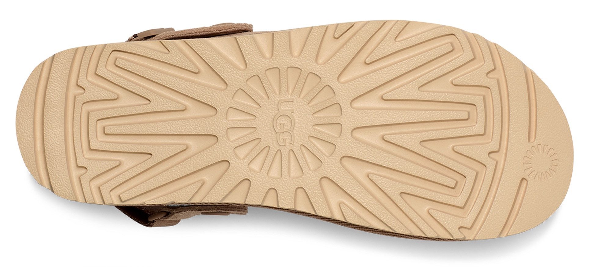 UGG Unisex W GOLDENSTAR CLOG Clog Homeslippers, Plateauschuh, Mule mit schwenkbarem Fersenriemen