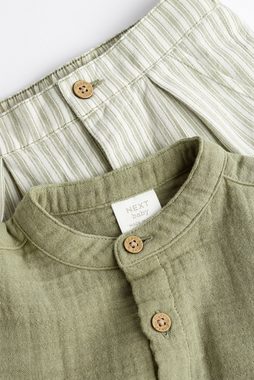 Next Hemd & Hose Baby-T-Shirt und Shorts im Set (2-tlg)