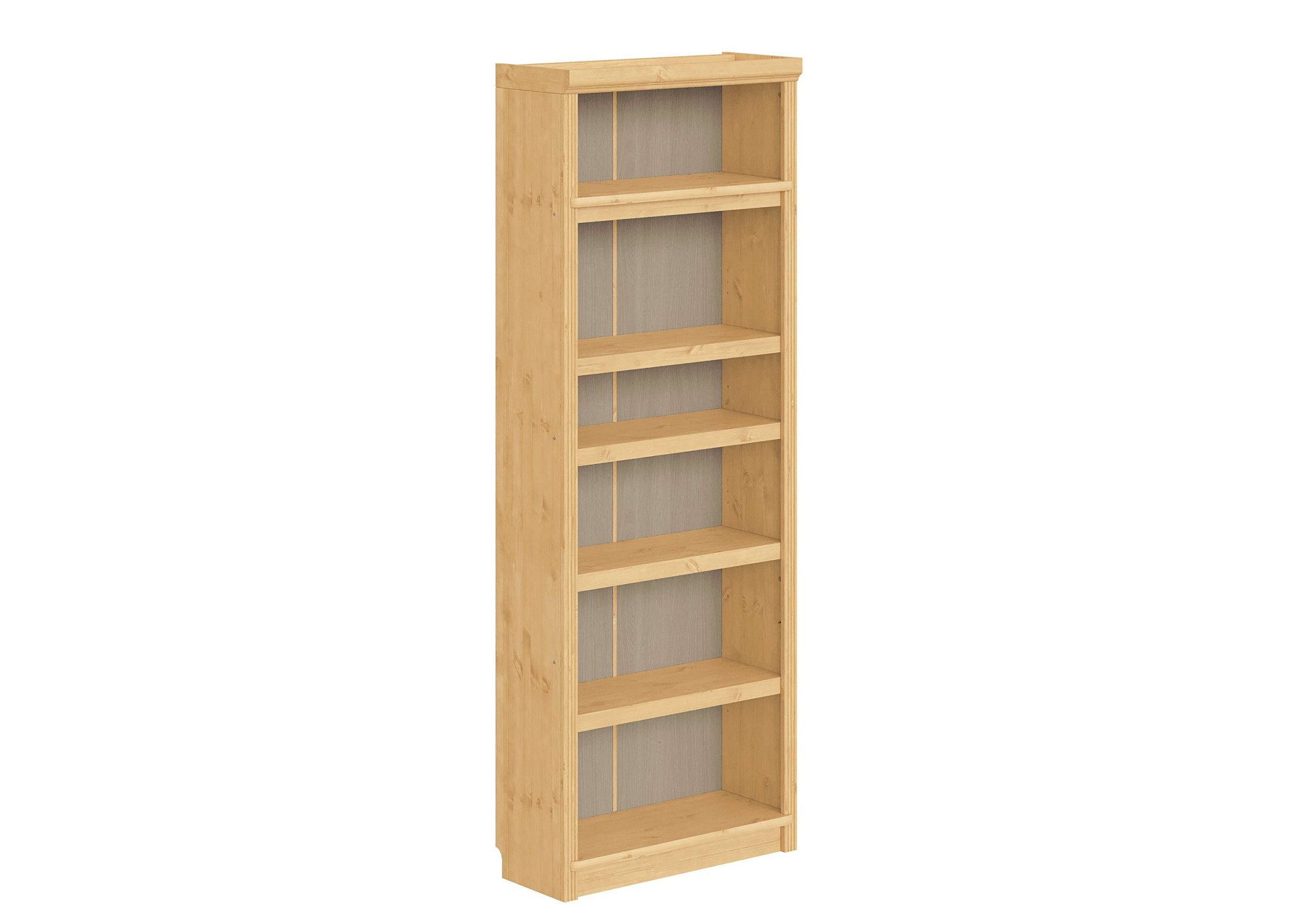 OTTO home Bücherregal Soeren Regal B/T/H: 80/33,5/220 cm, mit 6 Fächern, massive Kiefer, FSC®-zertifizier
