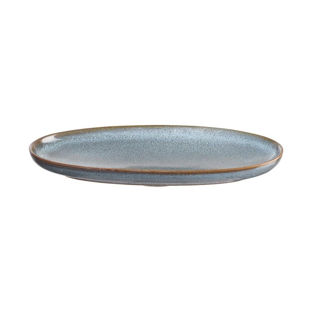 Grau-Blau (20cm) Saisons Oval Frühstücksteller Asa Aperitifeller ASA Denim