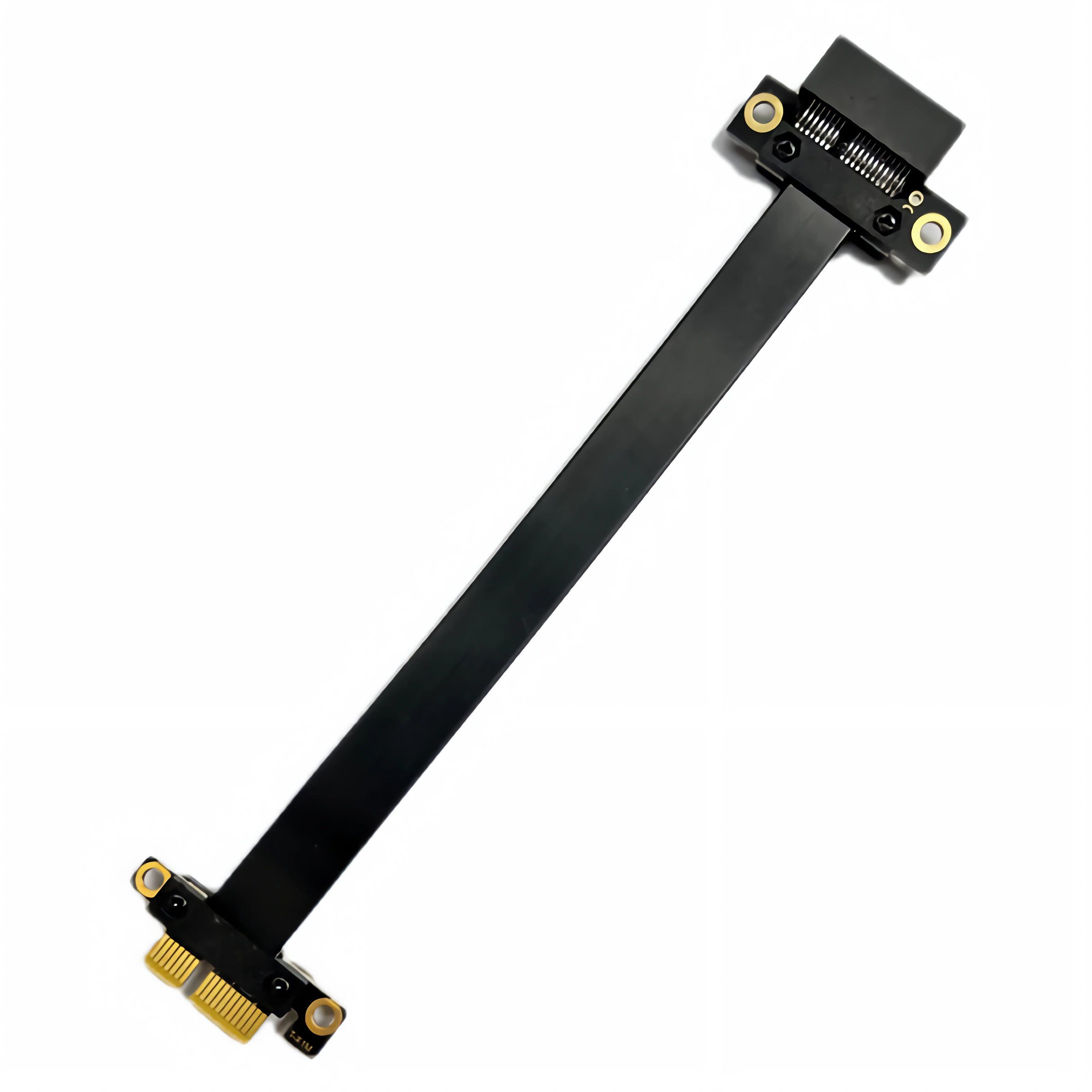Bolwins D17 PCI-E x1 Verlängerungskabel 23cm Flexible Riser PCIe 3.0 Adapter Computer-Kabel, PCI Express x1 Stecker, 36 Pin, PCI Express x1 Buchse, 36 Pin (23 cm), Flexible PCIe-x1-Riser-Ausführung, 23 cm, PCIe 3.0, foliengeschirmt