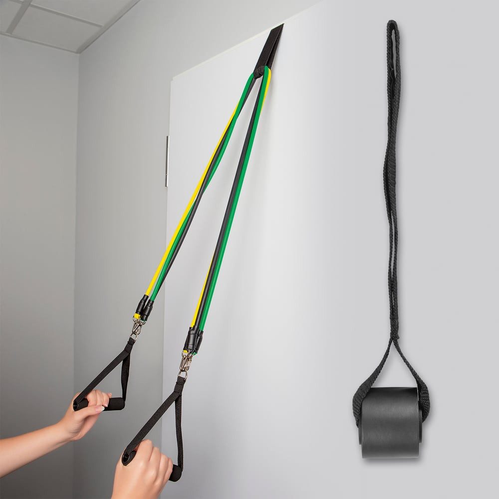 MAXXMEE Trainingsbänder Fitnessband Widerstandsband 11-tlg. Set, mehrfarbig