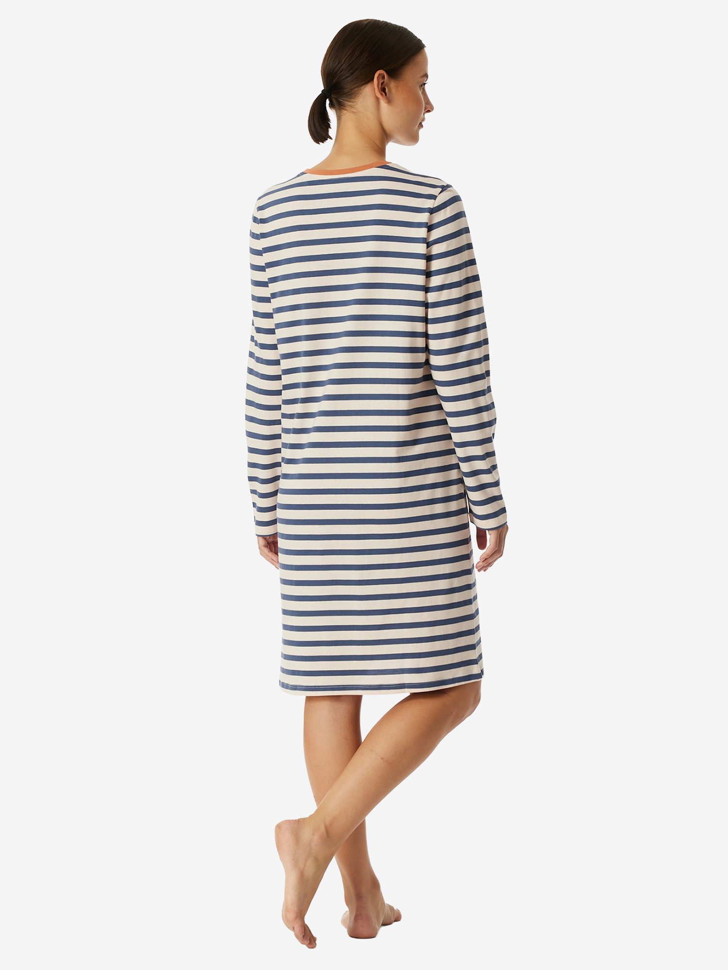 Schiesser Nachthemd Casual Essentials Nacht-hemd schlafmode sleepwear