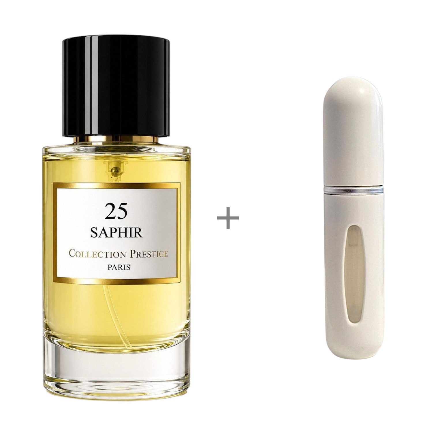 Collection Prestige Duft-Set SAPHIR No 25 Eau de Parfum 50 ml + Parfümzerstäuber (leer) Set