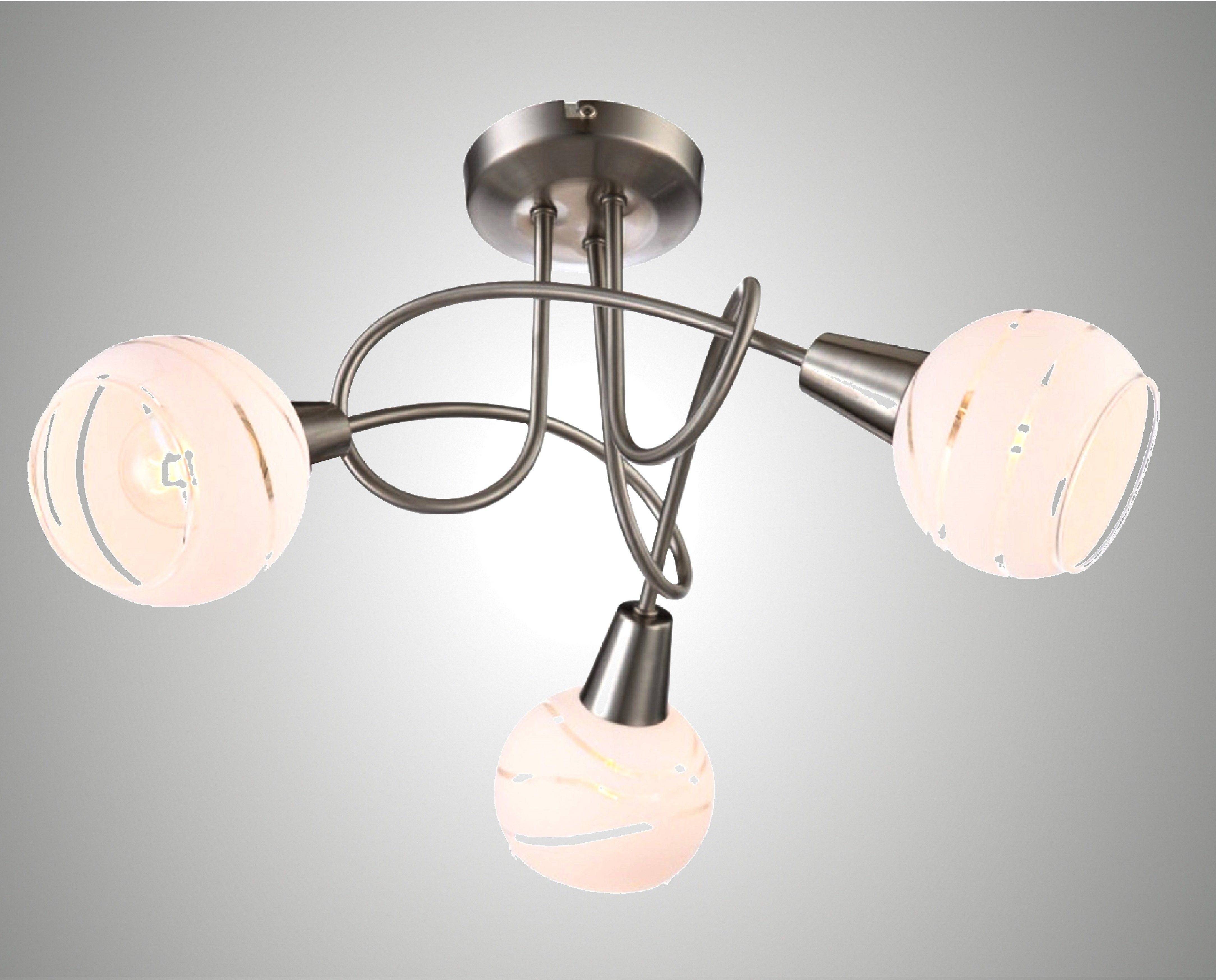 TRANGO LED Deckenleuchte, Dimmfunktion, 3-flammig 1001-32D günstig online kaufen