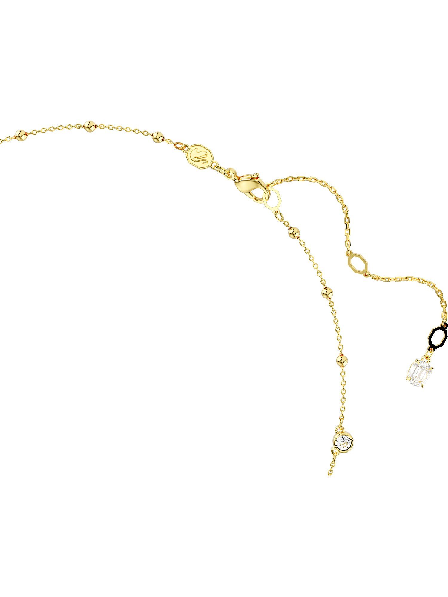 Swarovski Collier Swarovski Damen-Kette Metall Swarovski-Kristall