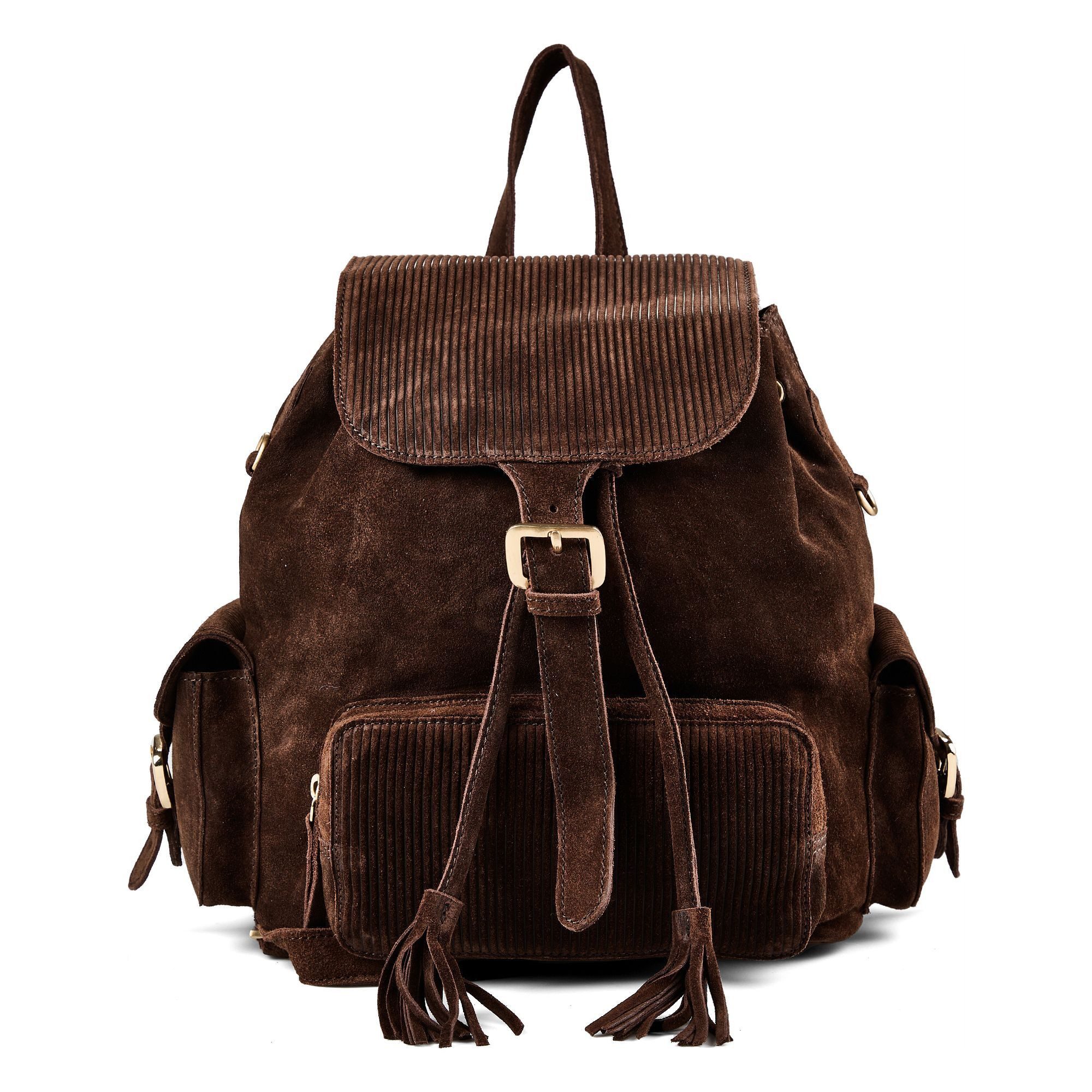 HARBOUR 2nd Cityrucksack Zaltana, Velourleder