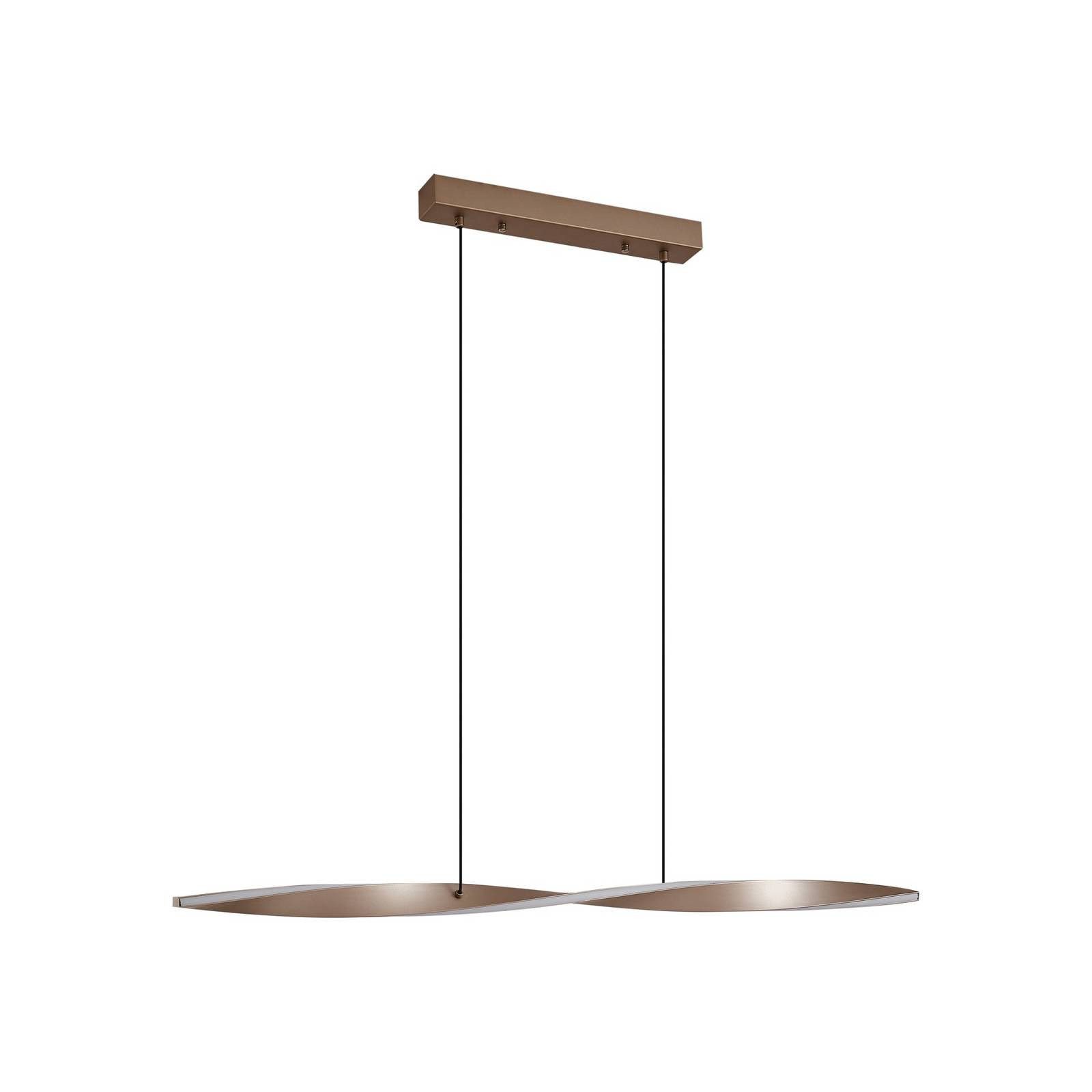 Lindby Hängeleuchte Jaren, 1 x 25 W LED, Farbwechsel warmweiß / tageslicht