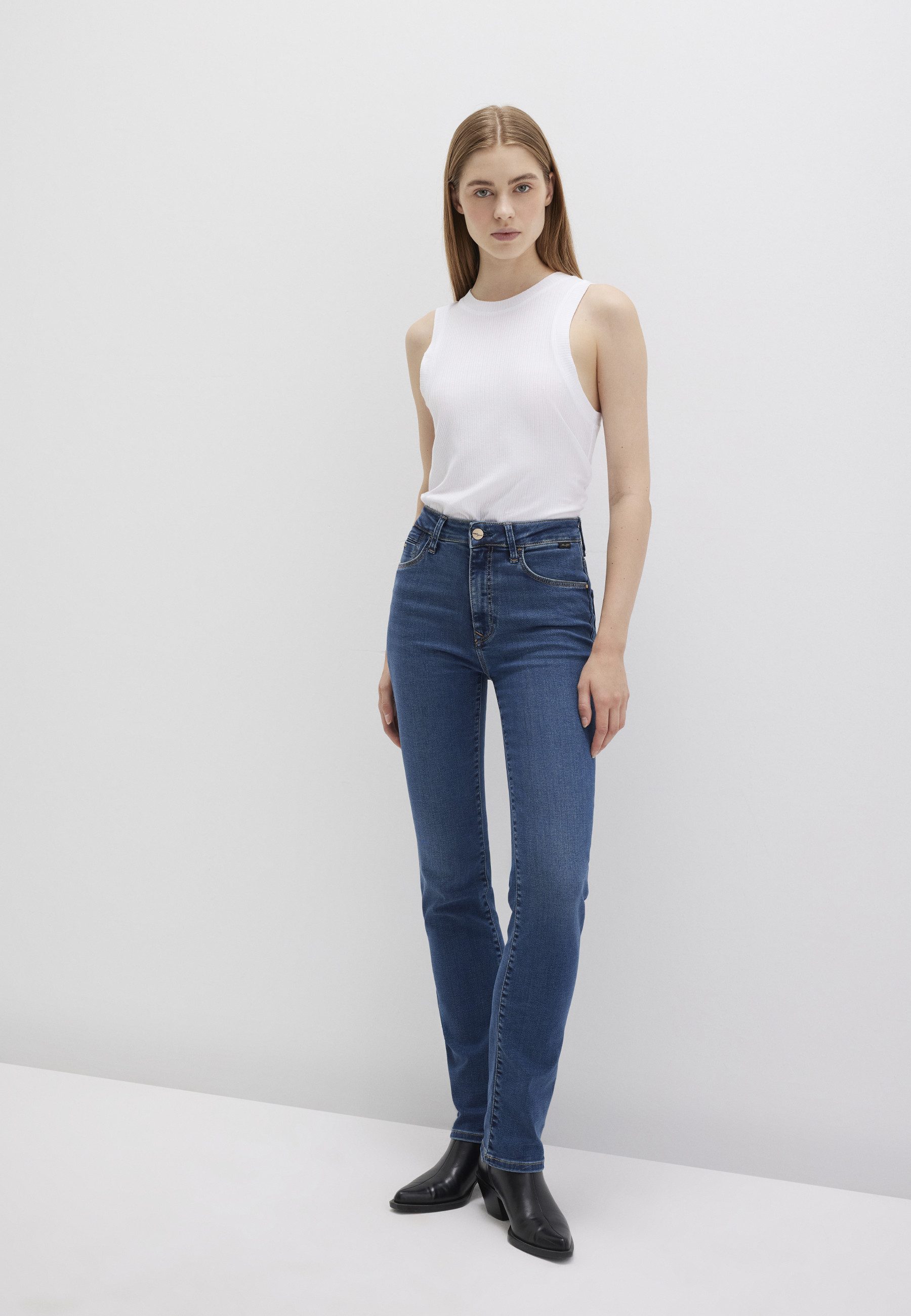 Mavi Straight-Jeans KENDRA gerde Form