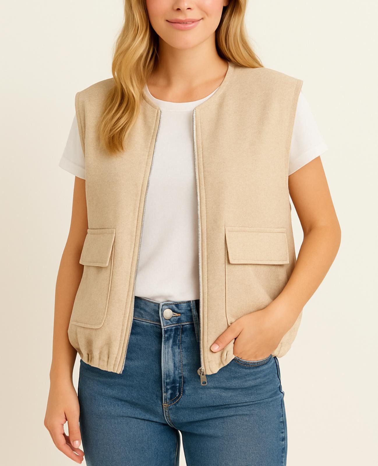 Worldclassca Sweatweste Worldclassca Sweat Weste Oversized Kuschelig Herbst günstig online kaufen