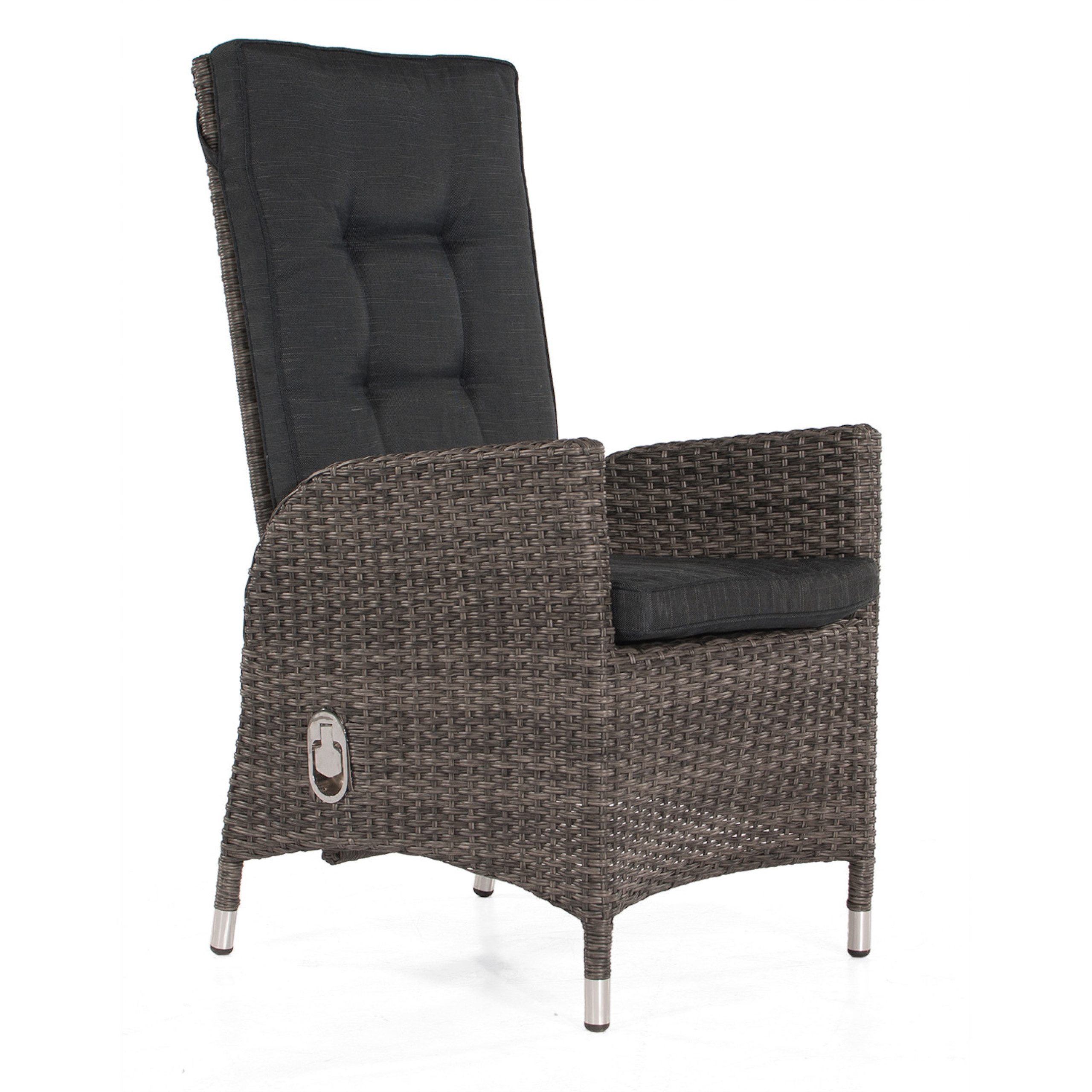 SonnenPartner Gartenstuhl SunnySmart Dining-Sessel Para Aluminium/Kunststoffgeflecht