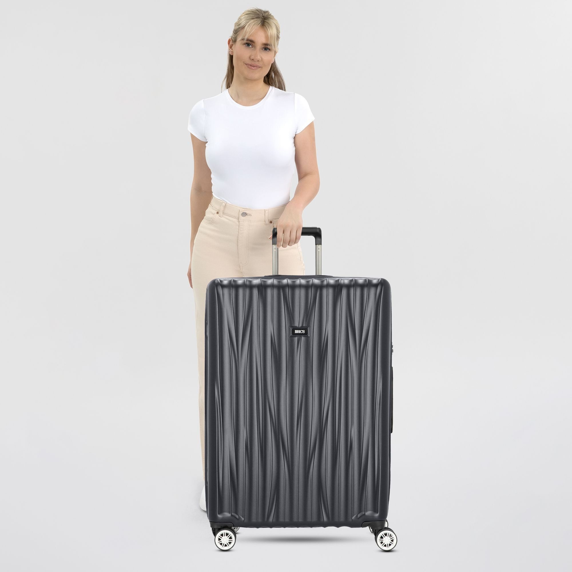 Bric's Hartschalen-Trolley Cervia, 4 Rollen, Polypropylen günstig online kaufen