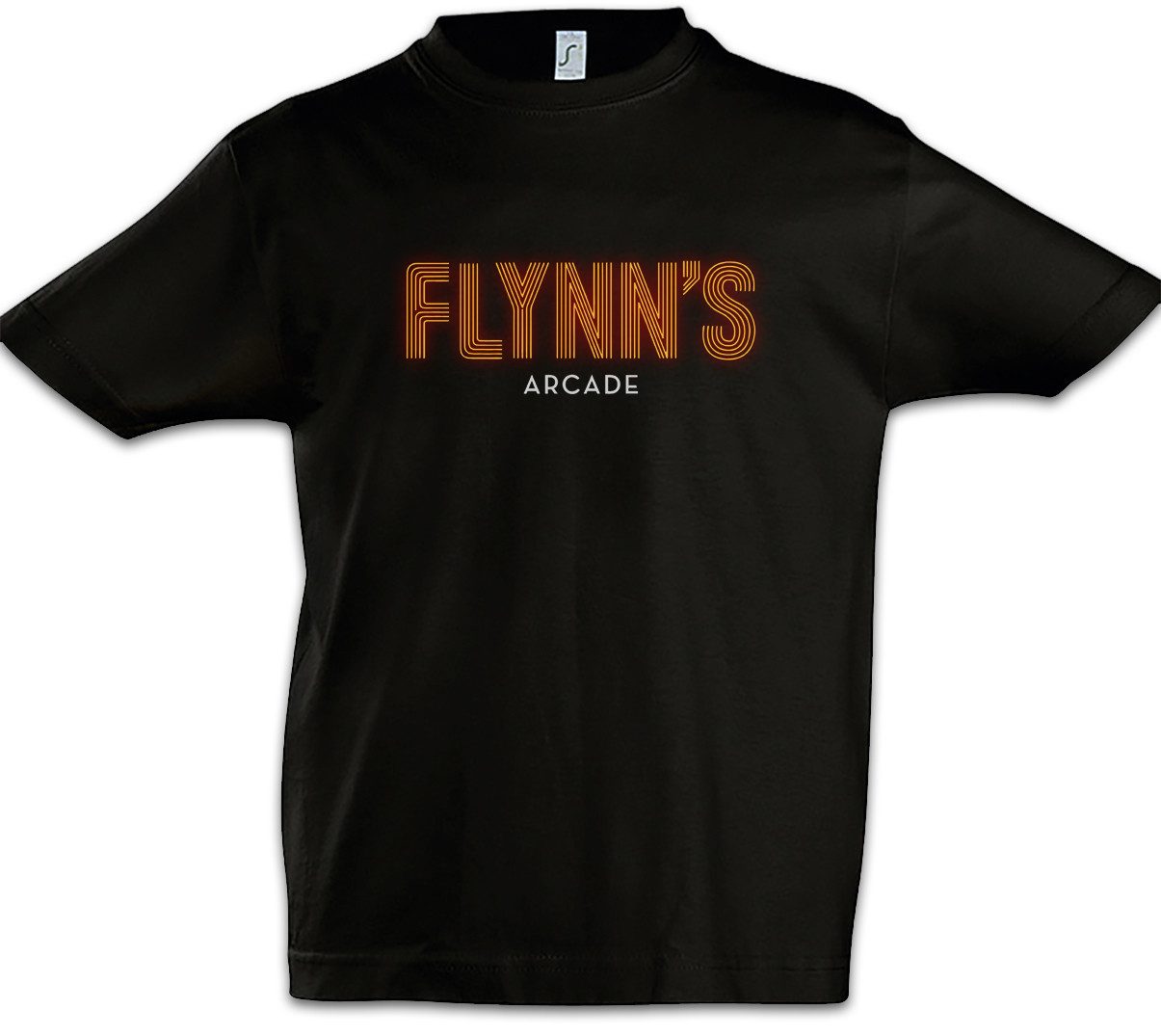 Print-Shirt Flynn`S Arcade Kinder T-Shirt Tron Encom Kult Retro City Flynn