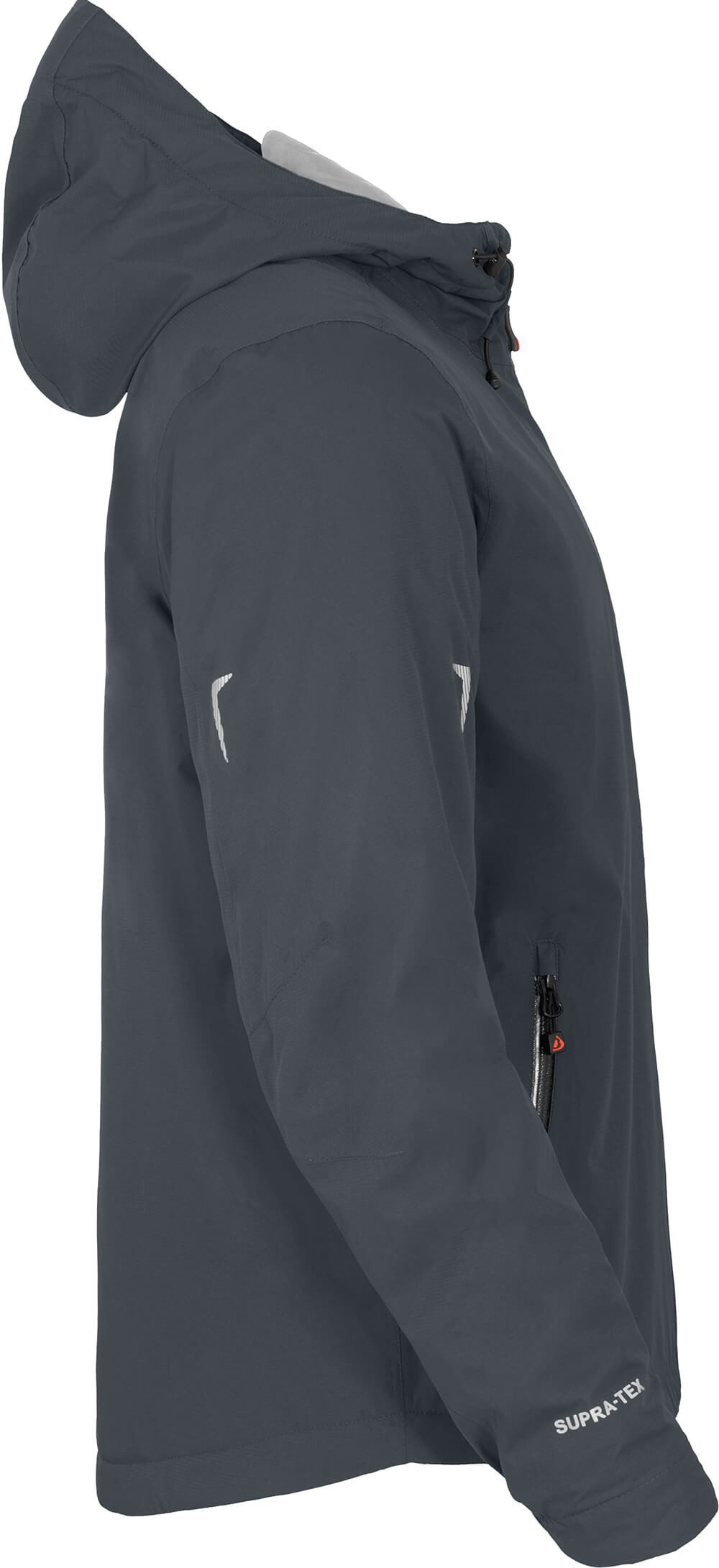Bergson Winterjacke EGGEN THERMO Herren Regenjacke, leicht wattiert, 12000 mm Wassersäule, Normalgröße