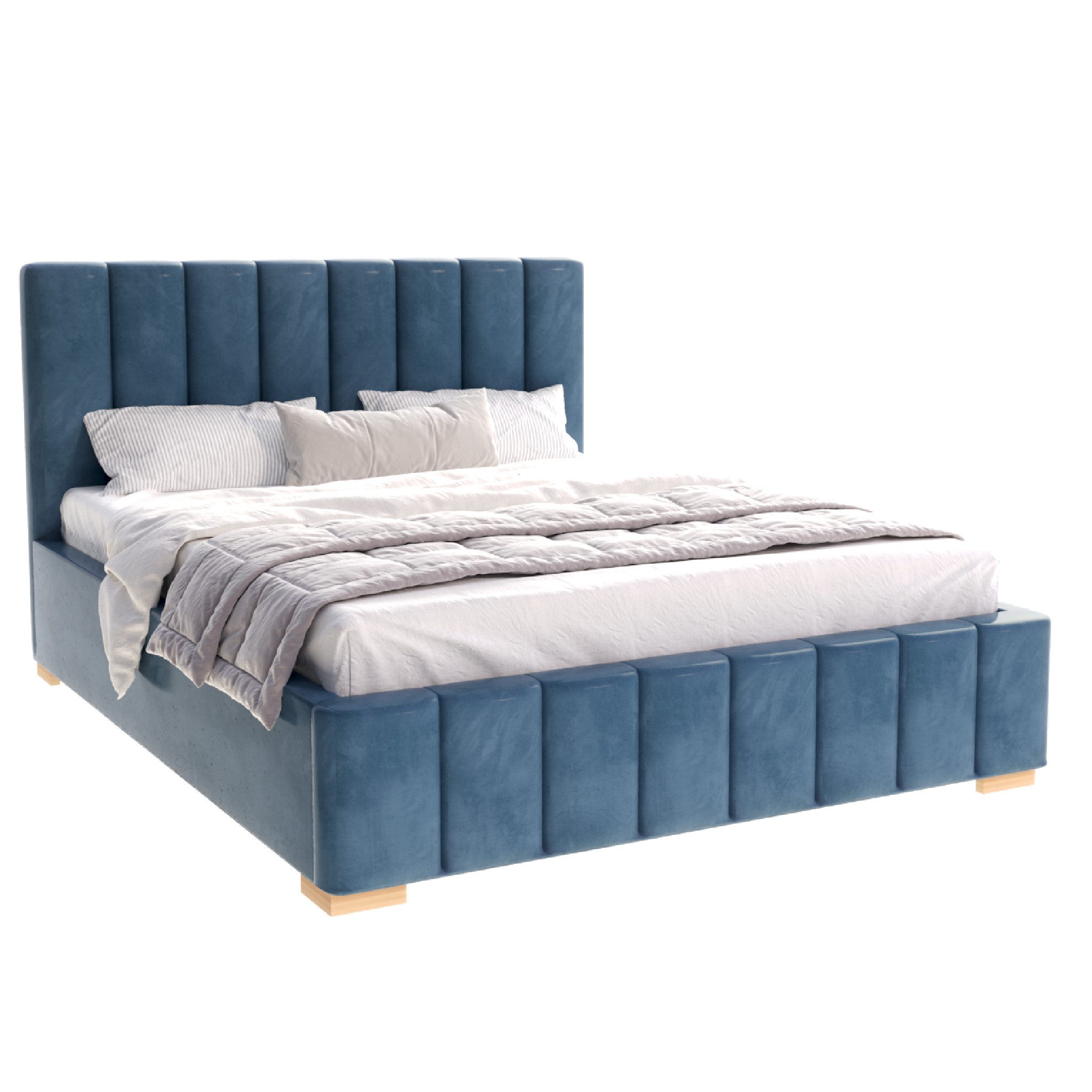 FDM Polsterbett modern mit Bettkasten MADE günstig online kaufen
