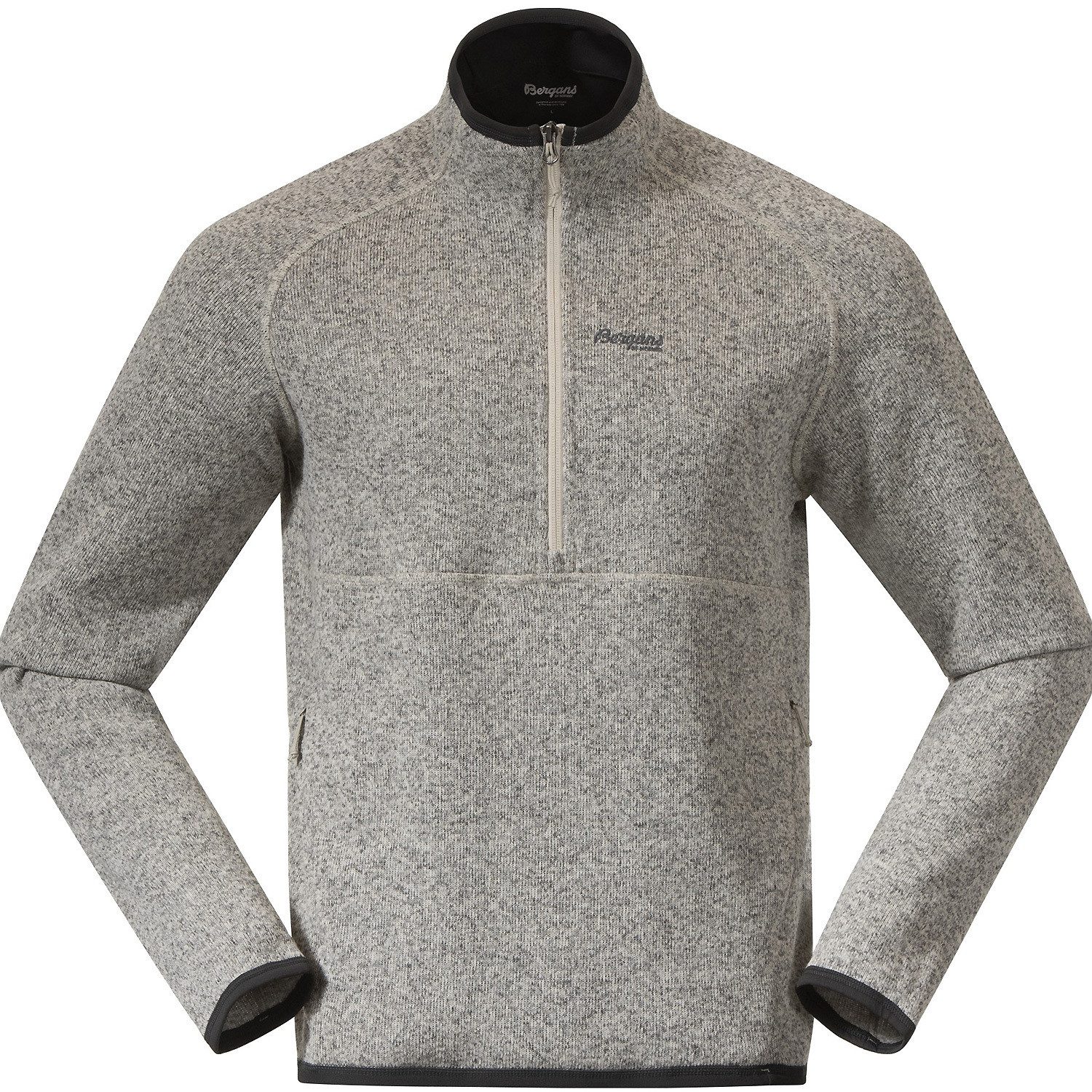 Bergans Longsleeve Rollkragen m. RV KAMPHAUG KNITTEDM HALF ZIP
