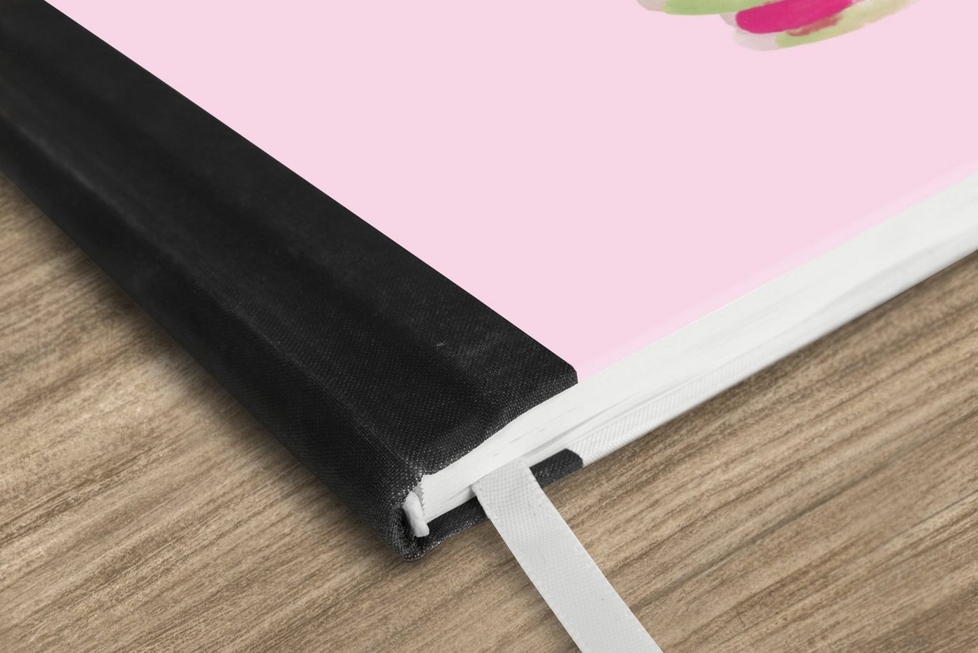 Thumbnail - MuchoWow Notizbuch Blumen - Vase - Rosa - Pflanzen, Journal, Merkzettel, Tagebuch, Notizheft, A5, 98 Seiten, Haushaltsbu...