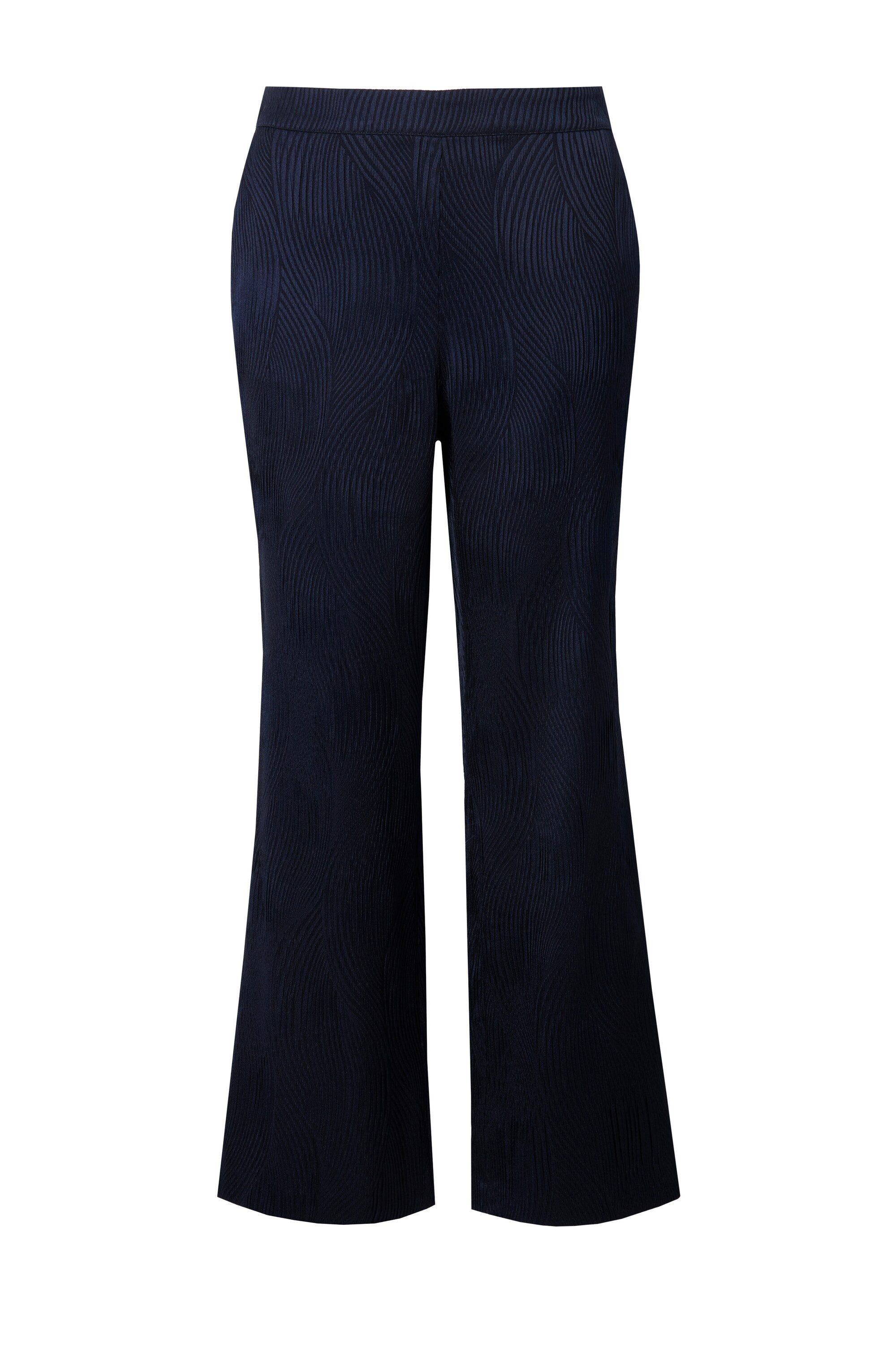 Ulla Popken Schlupfhose Hose Struktur weites günstig online kaufen
