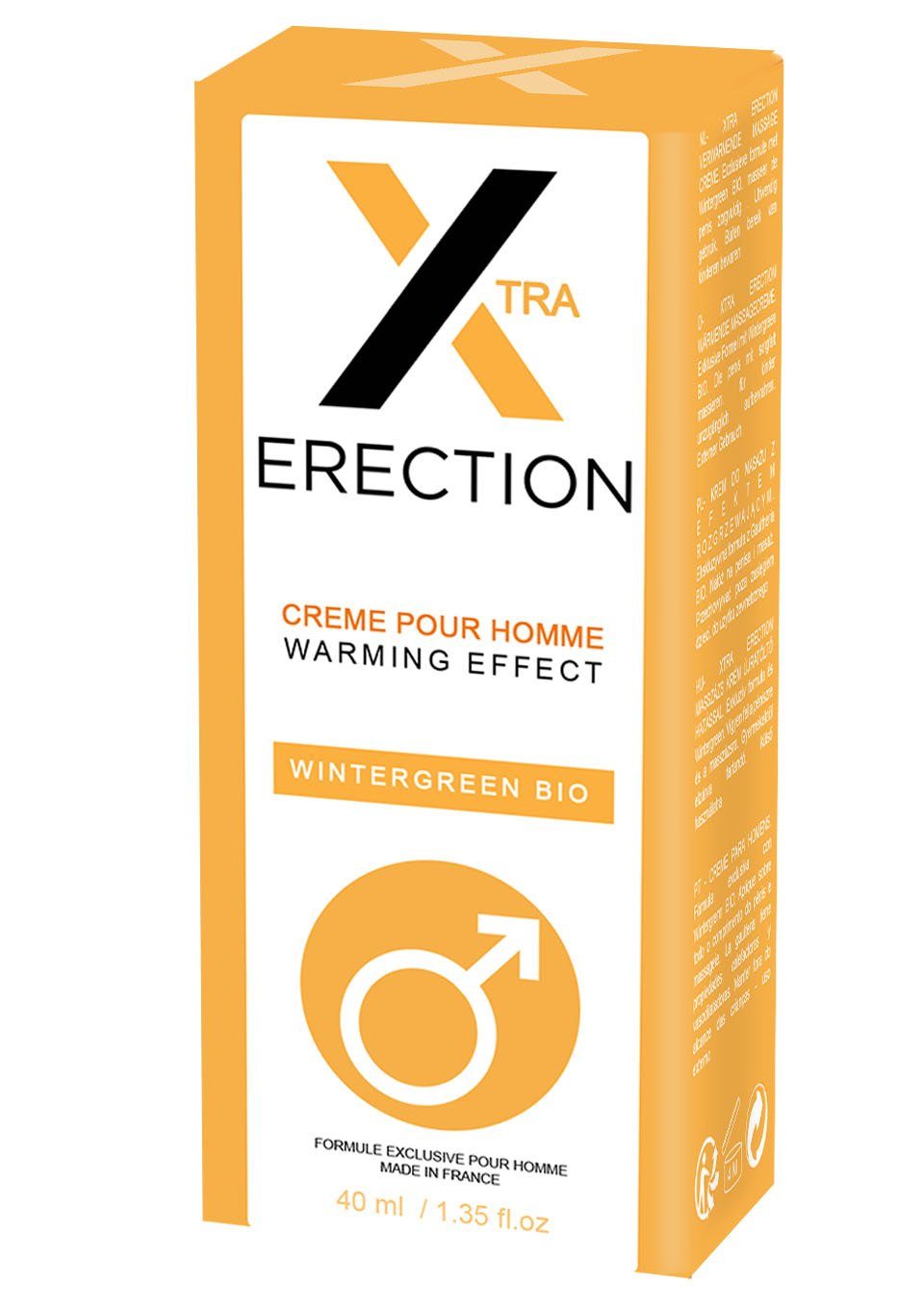 mit Erections-Creme Effekt Ruf wärmendem Stimulationsgel Xtra Erection