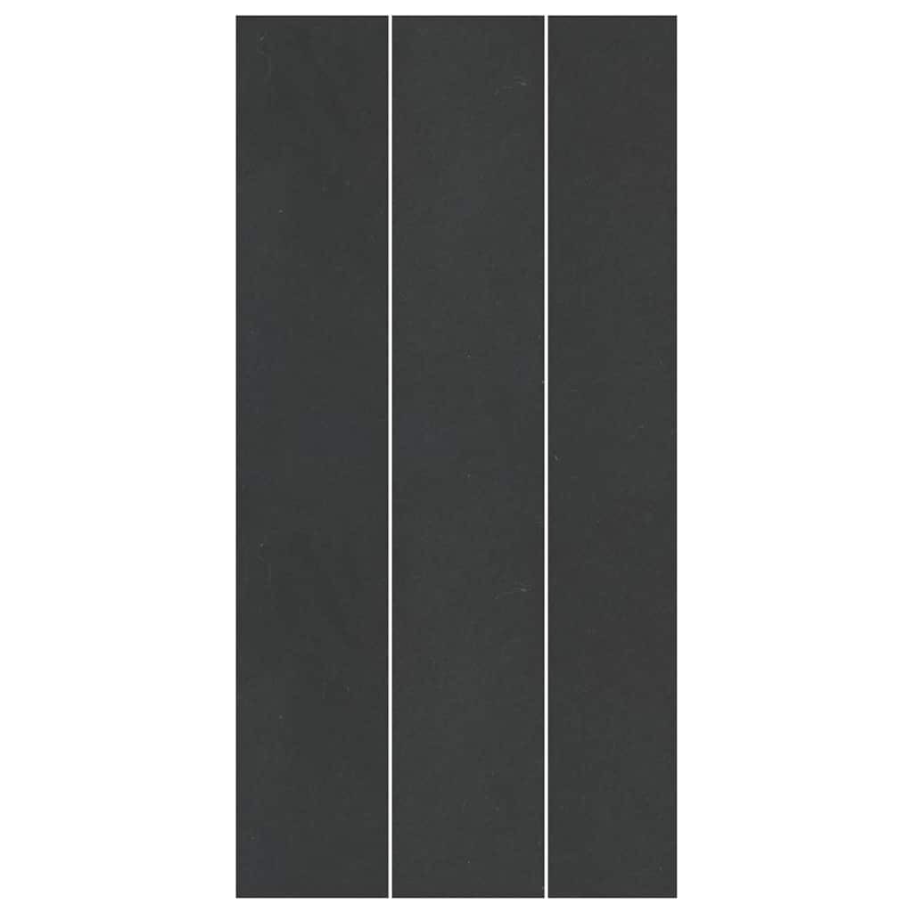 vidaXL Pool-Abdeckplane 750 x 372 x 0,1 cm Rechteckige Pool-Unterlage Schwarz PVC 750x372 cm W