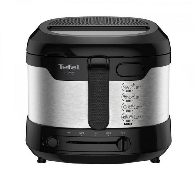 Tefal Fritteuse FF 215D Uno Fritteuse Edelstahl, 1600 W