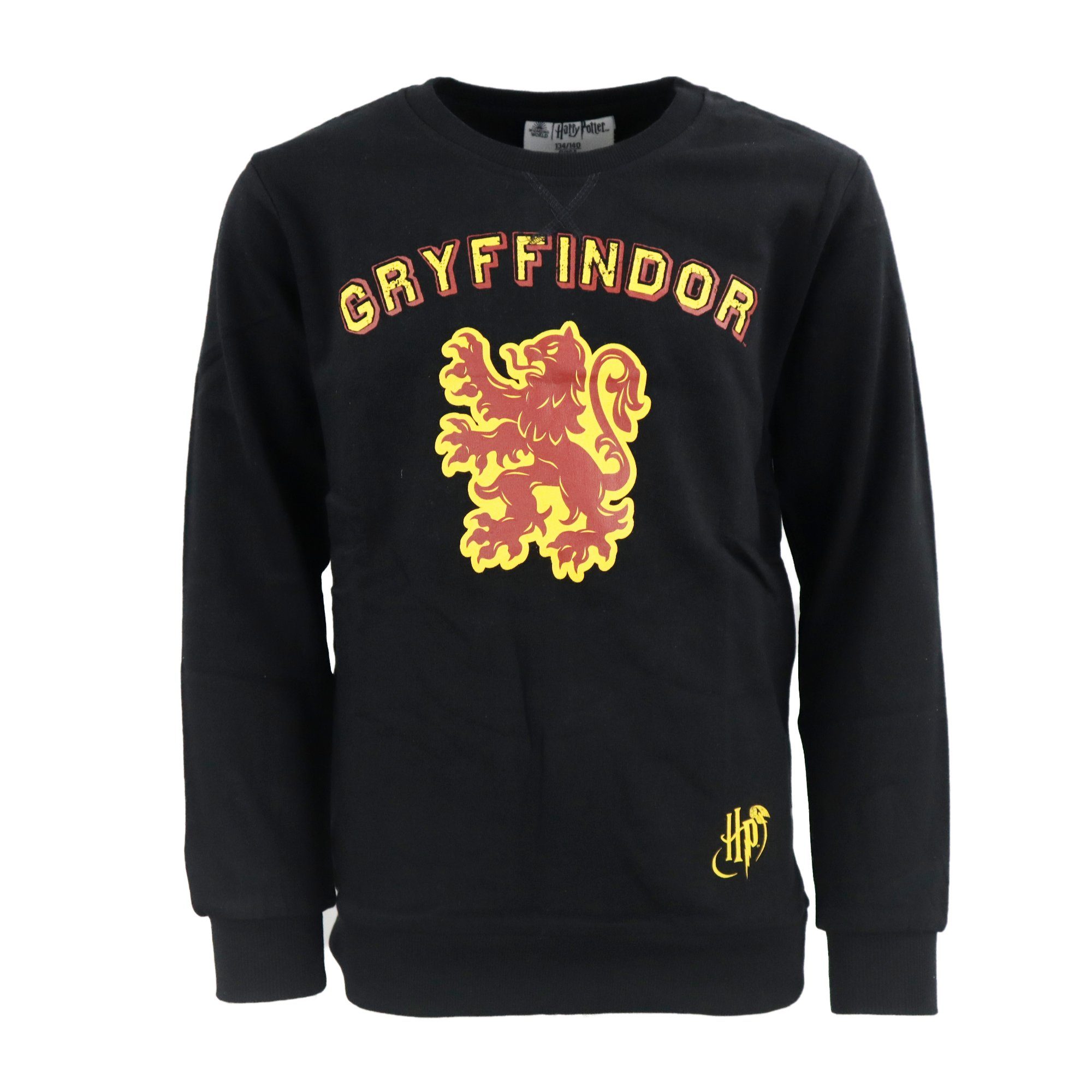 Harry Potter Rundhalspullover Harry Potter Gryffindor Kinder Jungen  Pullover Sweater Gr. 134 bis 164, 100% Baumwolle | Hoodies